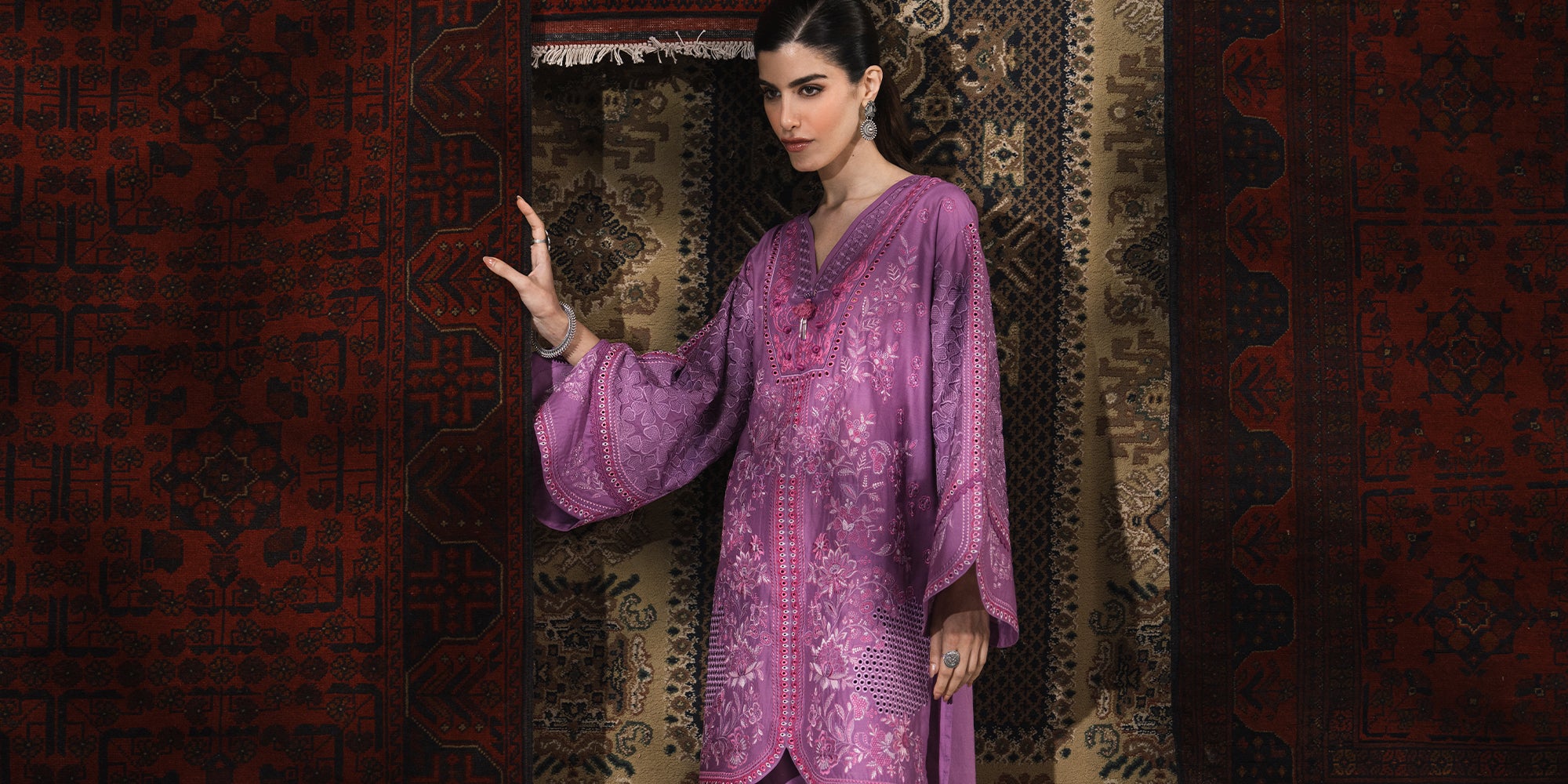 EMBROIDERED SUIT (E3114/103/522) - Image 9