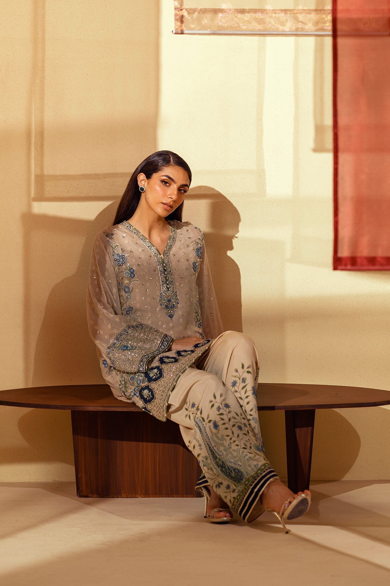 EMBROIDERED SUIT (E0835/104/326) - Image 7