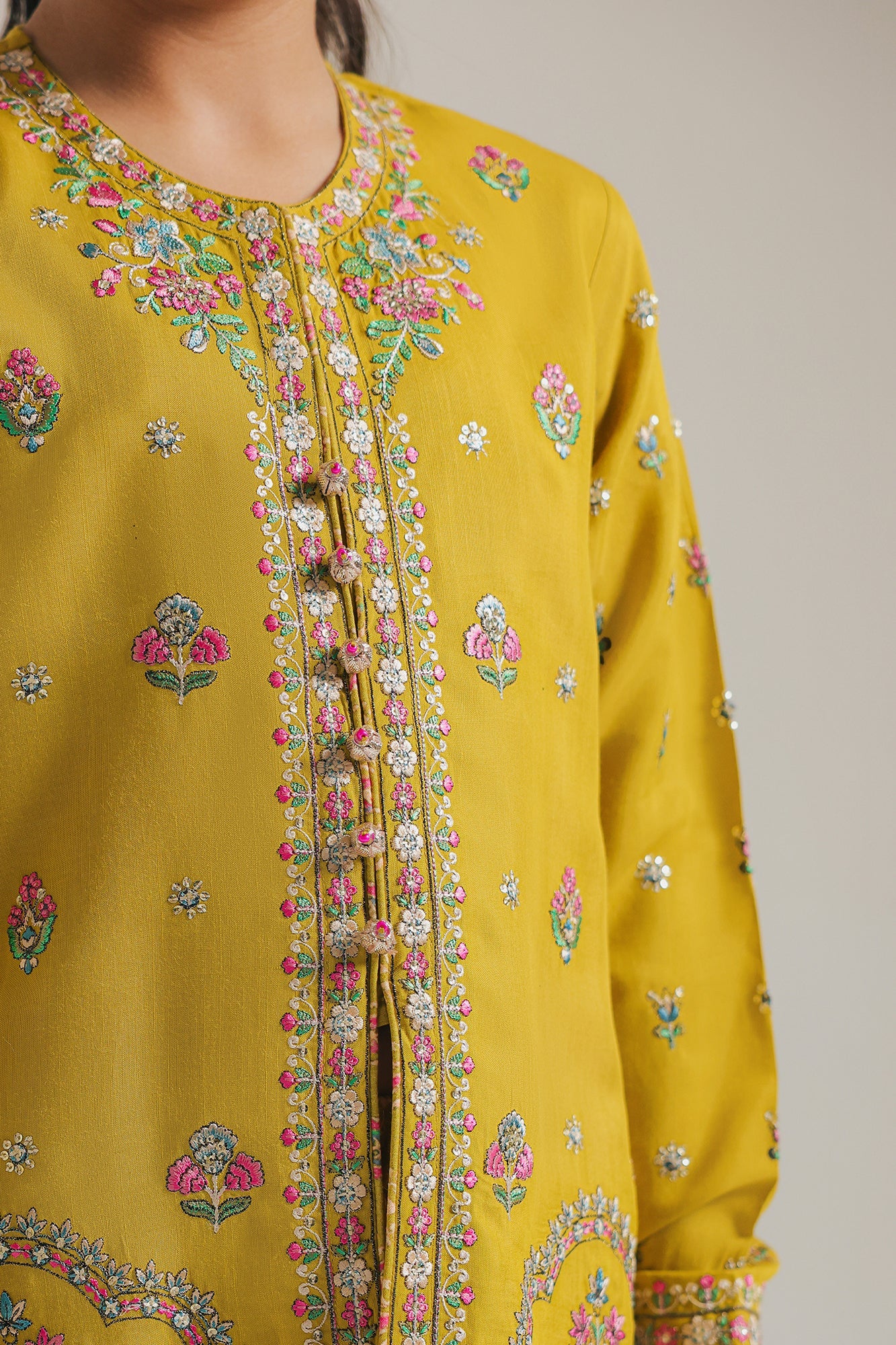 EMBROIDERED SUIT (E0210/415/103) - Image 8