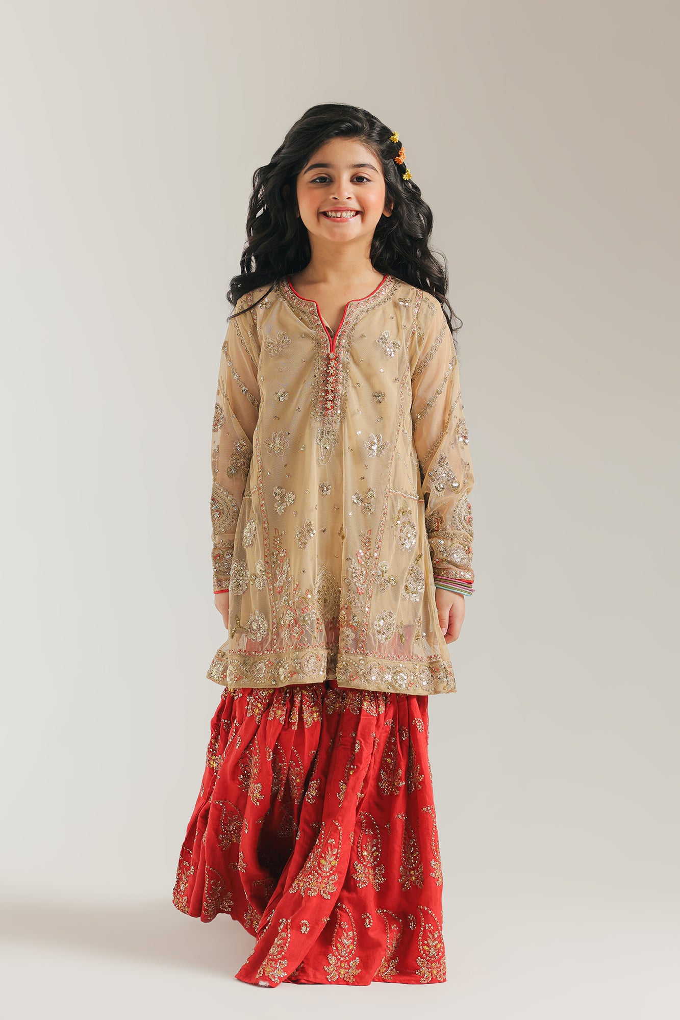 EMBROIDERED SUIT (E0223/415/119)