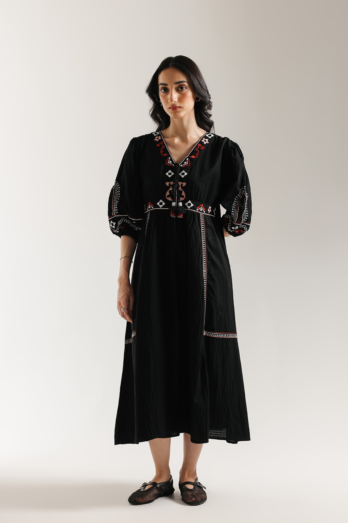 EMBROIDERED DRESS (E0518/101/902) - Image 2
