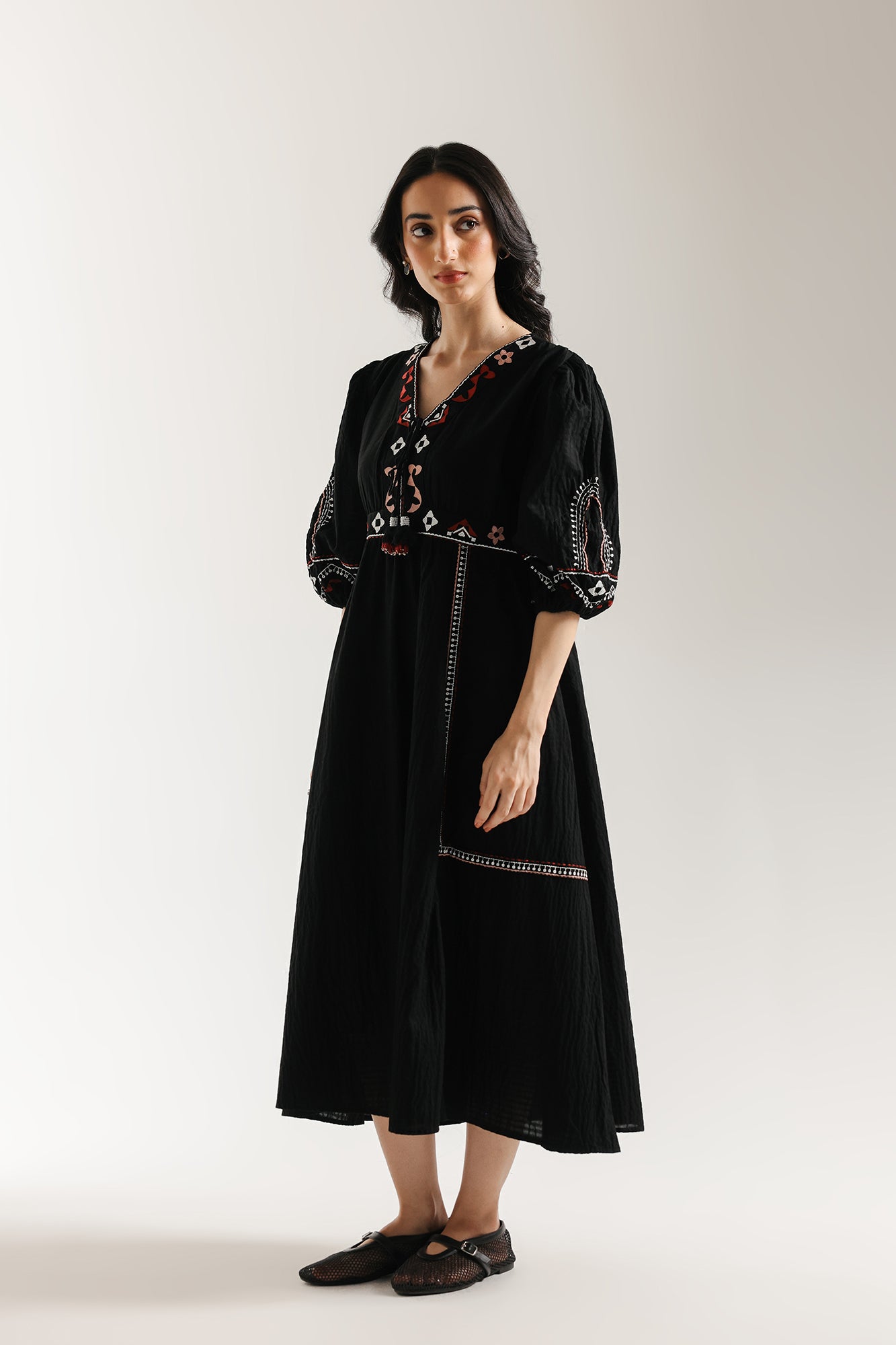 EMBROIDERED DRESS (E0518/101/902) - Image 3