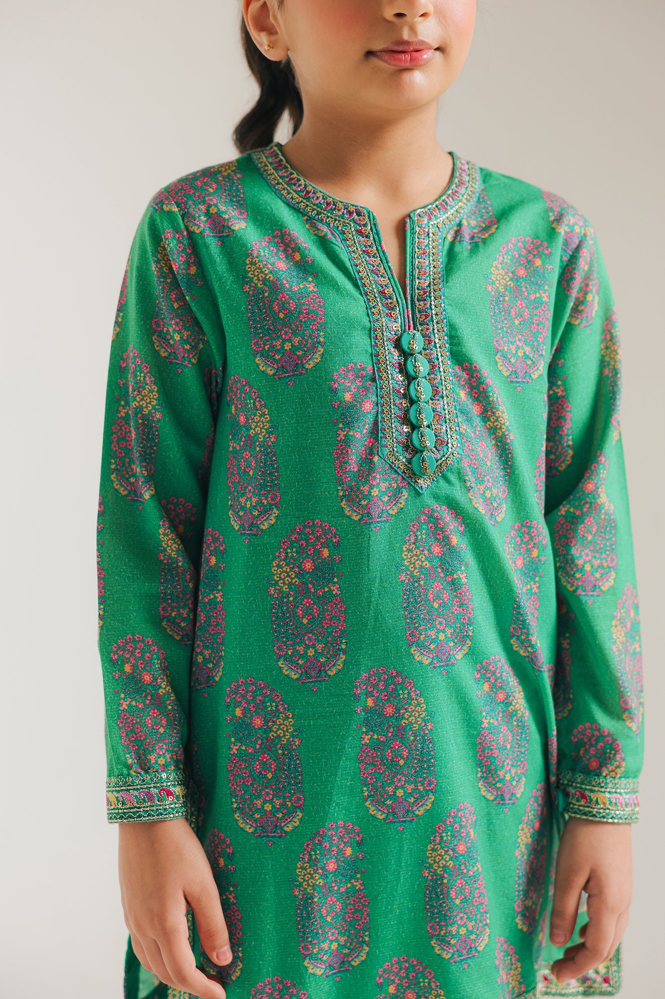 EMBROIDERED SUIT (E0658/404/708) - Image 6