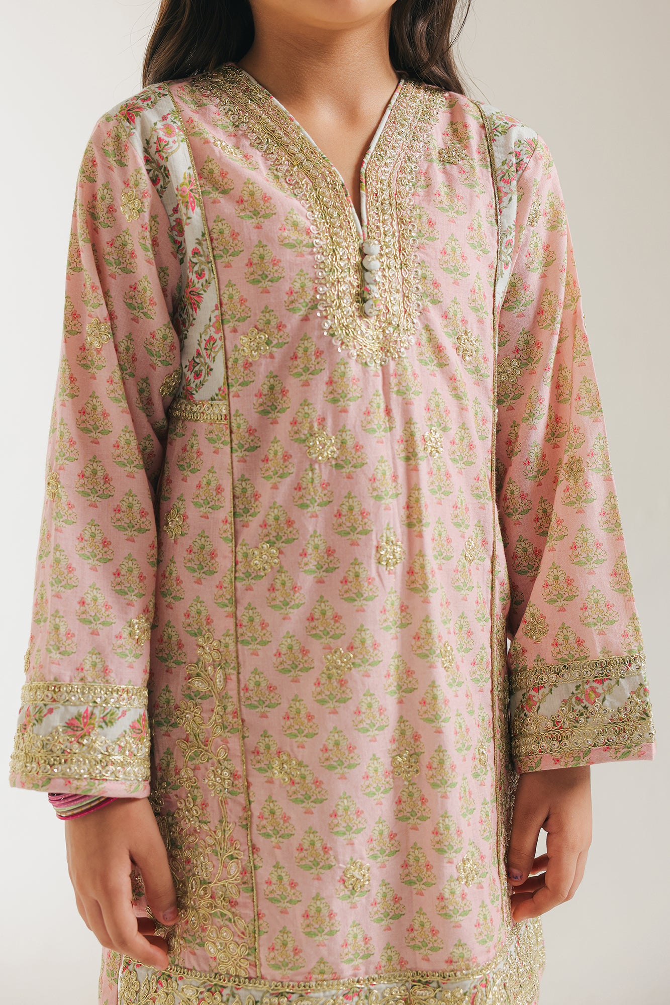 EMBROIDERED SUIT (E0659/404/315) - Image 5