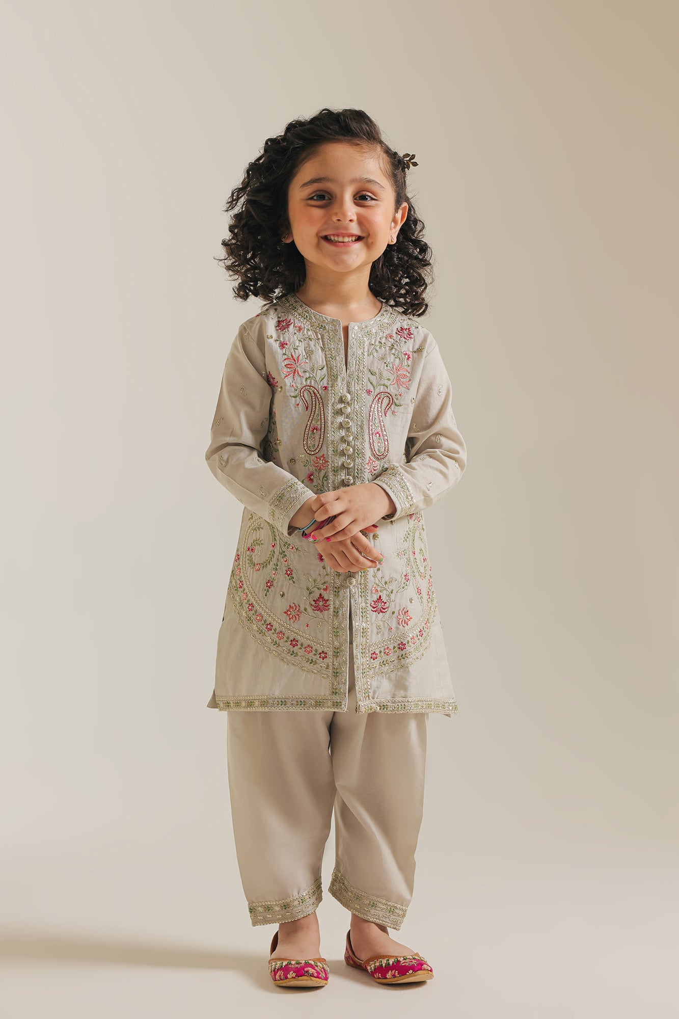 EMBROIDERED SUIT (E0696/404/817) - Image 2