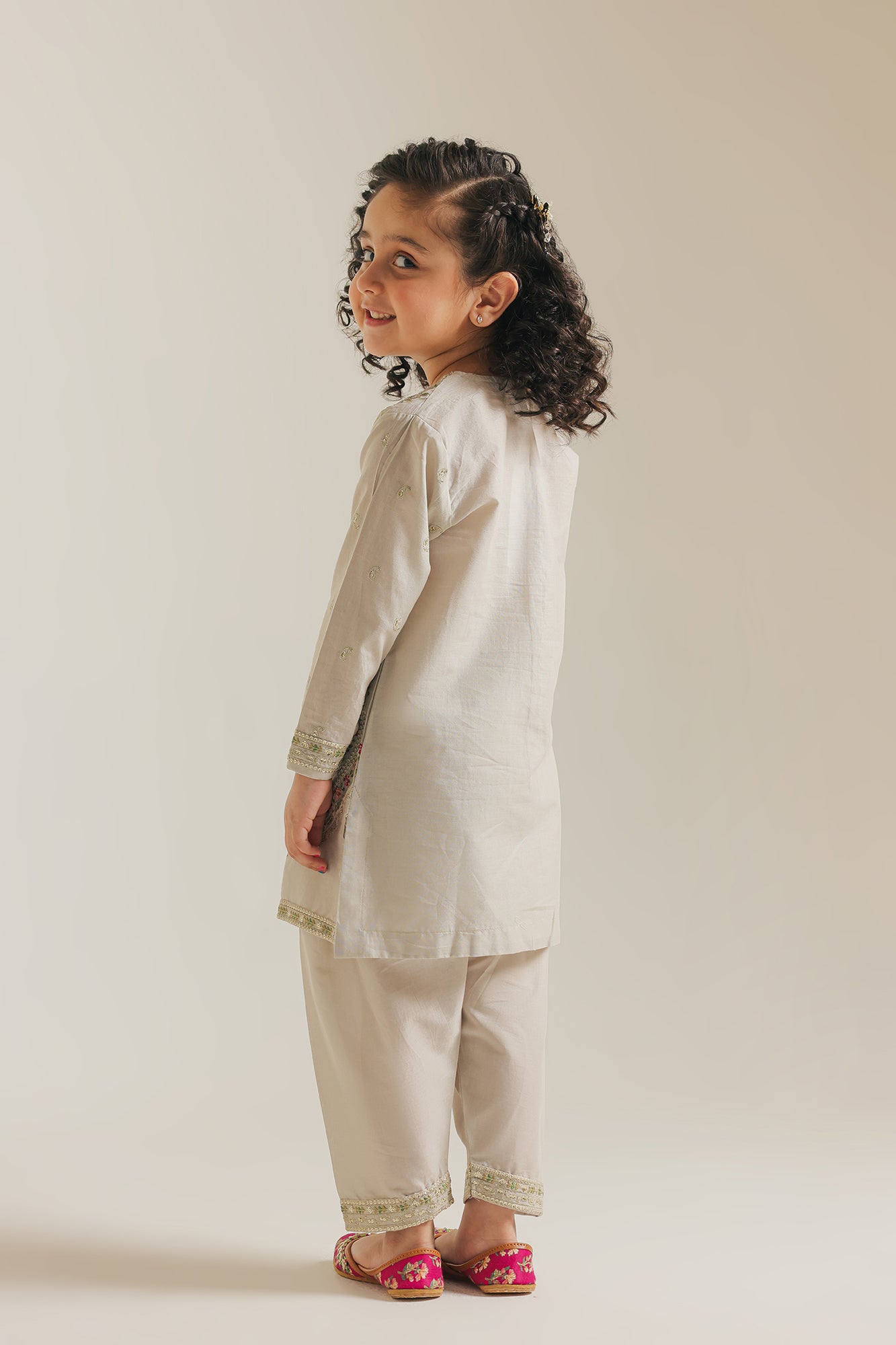EMBROIDERED SUIT (E0696/404/817) - Image 3