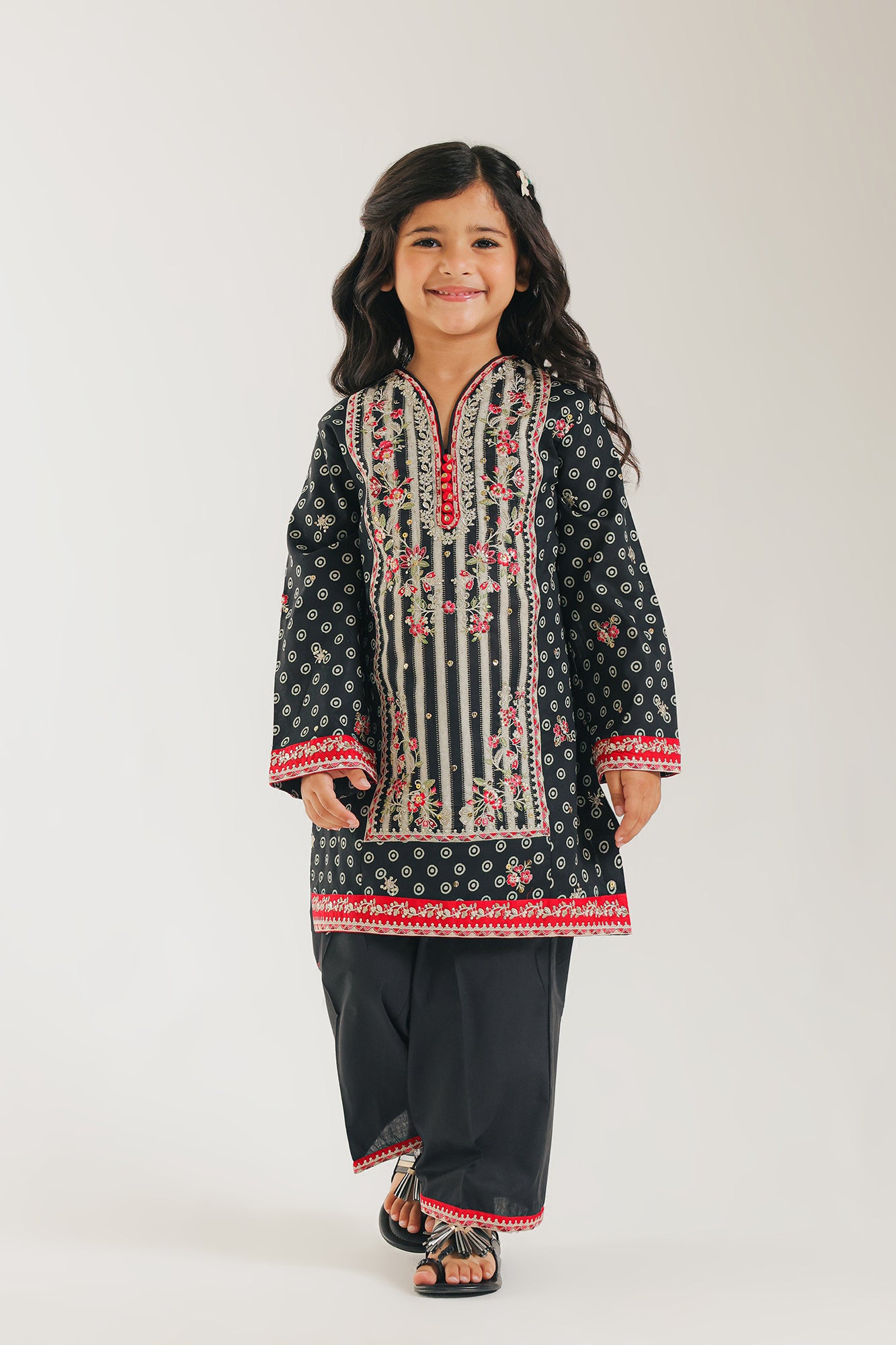 EMBROIDERED SUIT (E0706/404/901) - Image 2