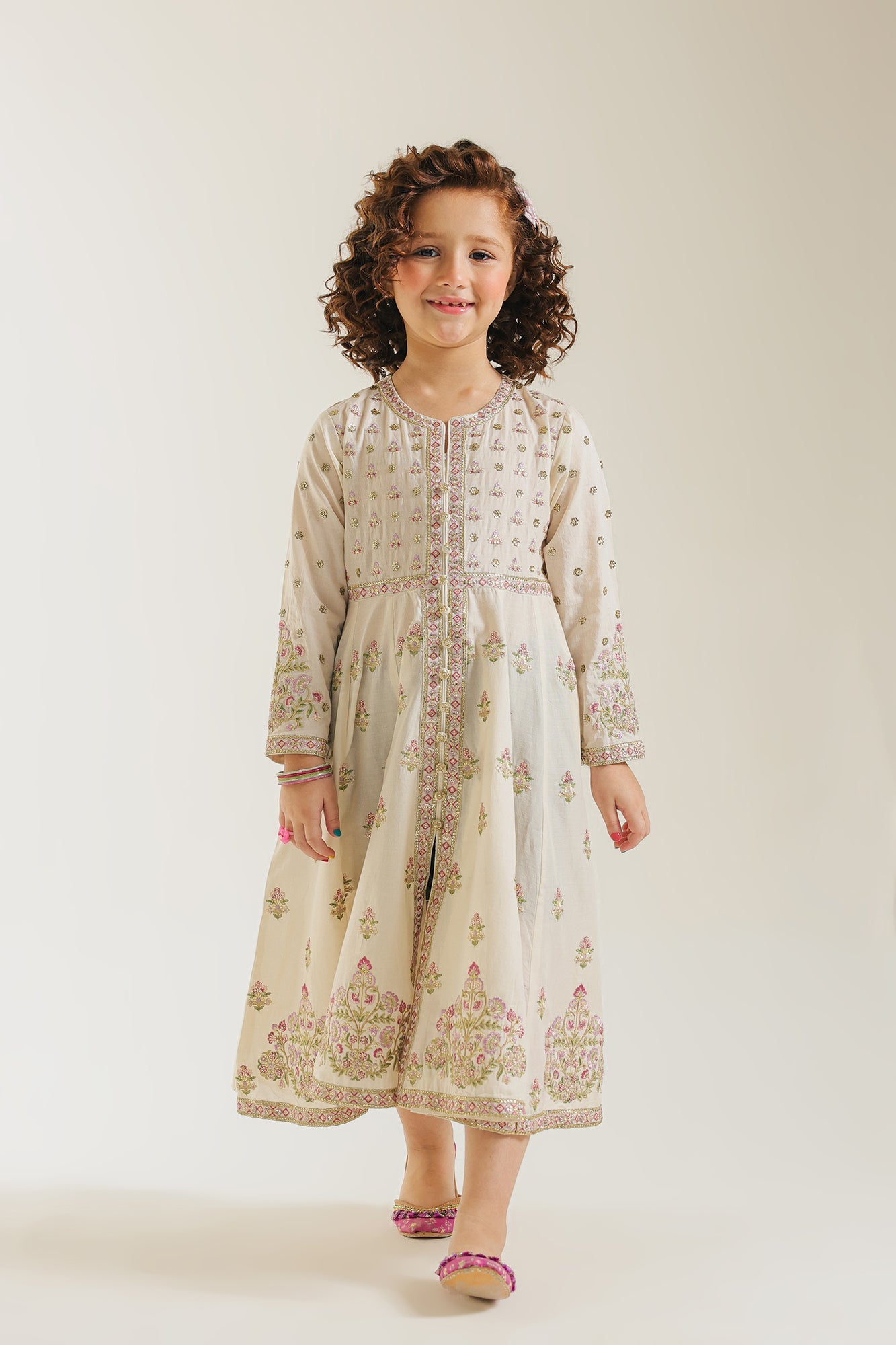 EMBROIDERED DRESS (E404/002/0732)