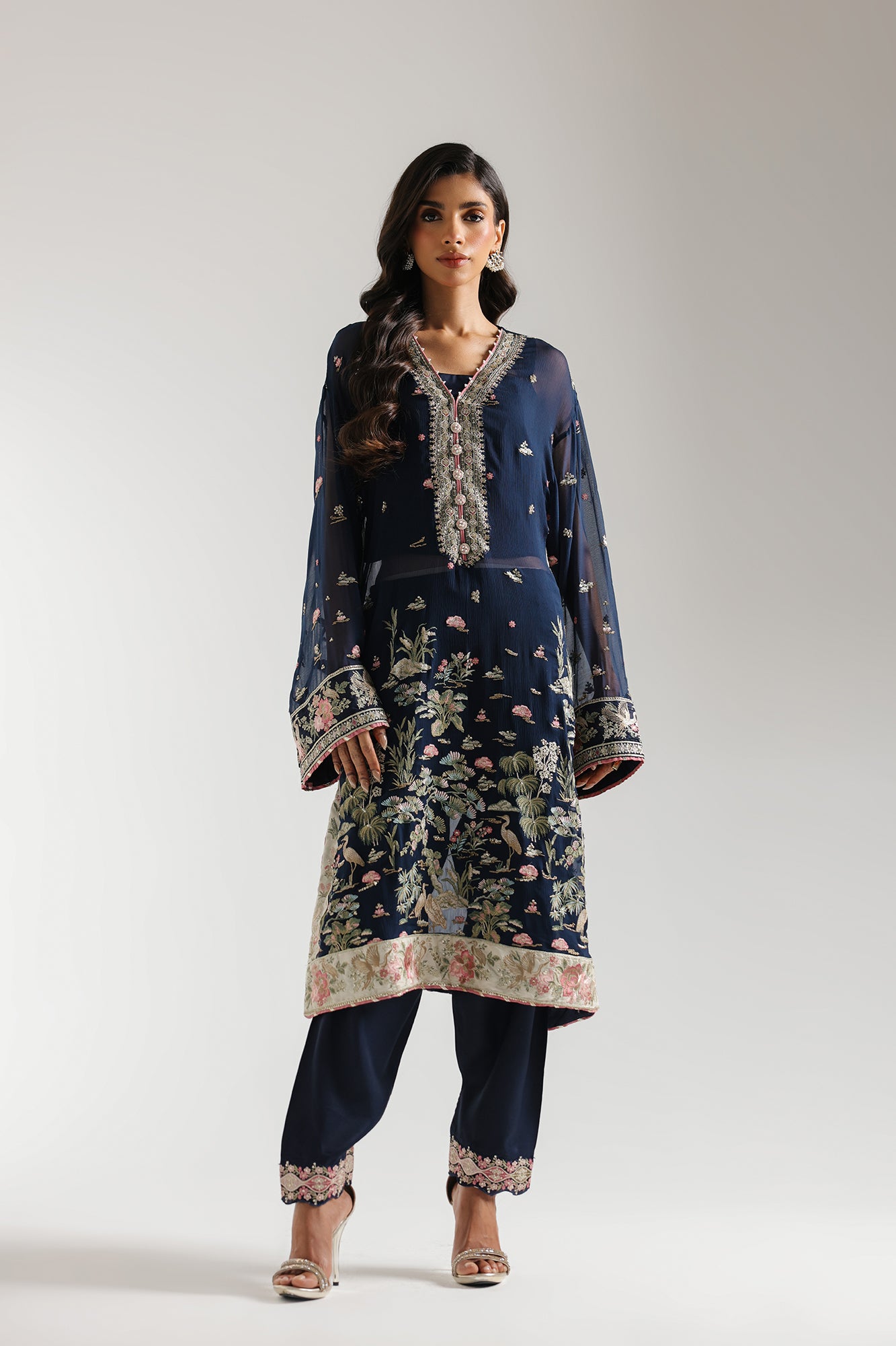 EMBROIDERED SUIT (E0743/104/618) - Image 2