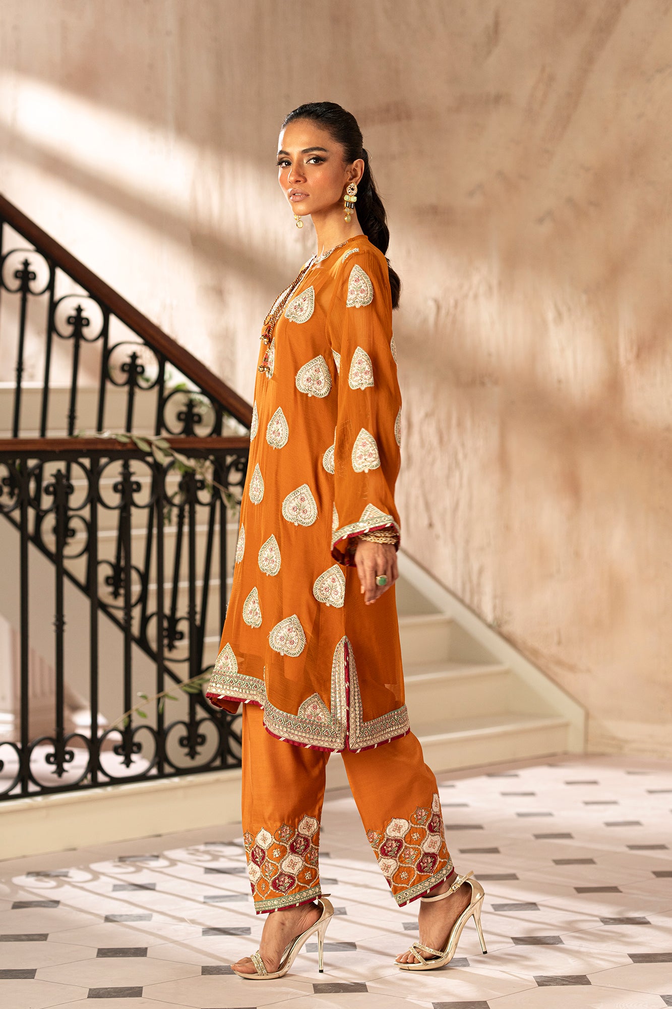 EMBROIDERED SUIT (E0759/104/212) - Image 3