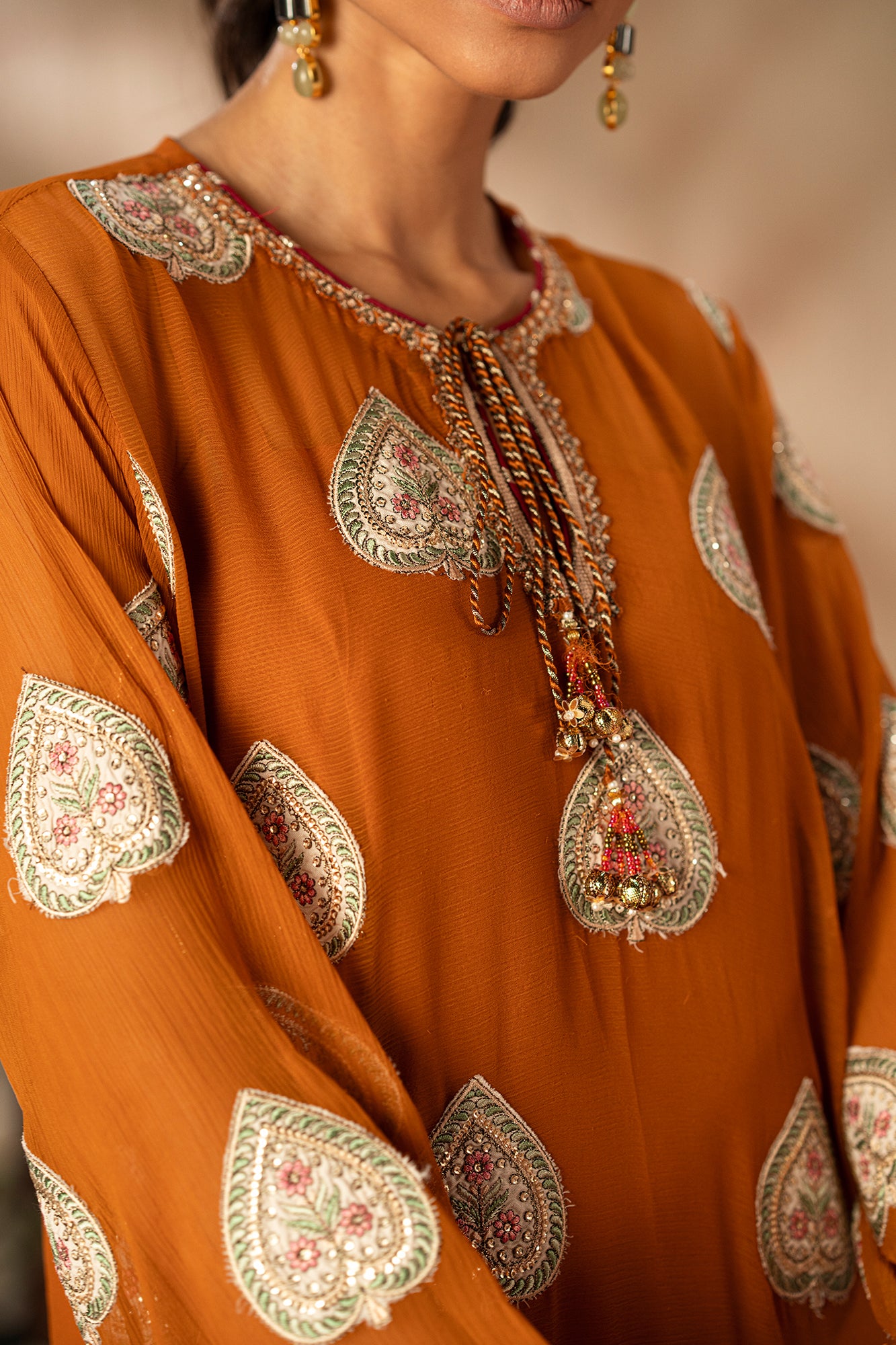 EMBROIDERED SUIT (E0759/104/212) - Image 5