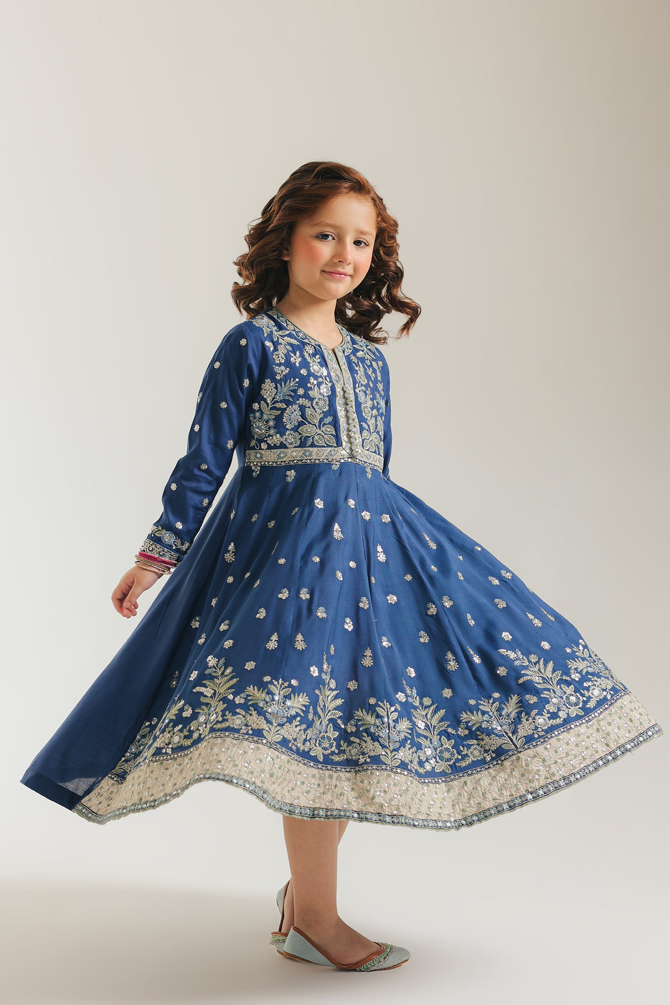 EMBROIDERED FROCK (E0812/404/603)