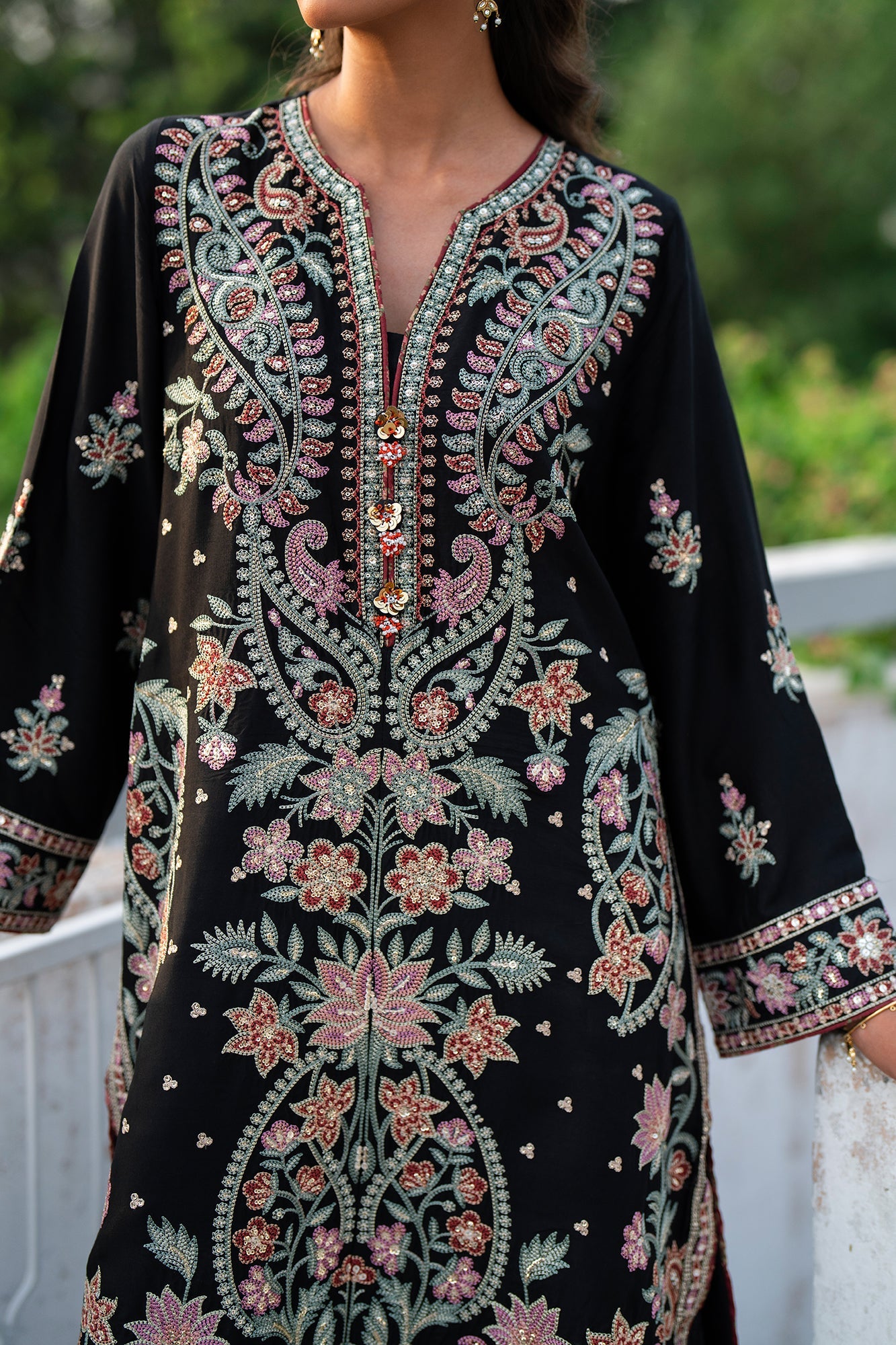 EMBROIDERED SUIT (E104/902/0819) - Image 2