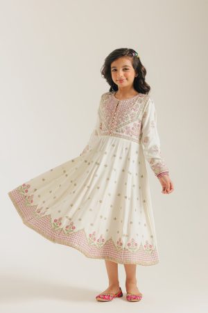 EMBROIDERED DRESS (E0821/404/003)