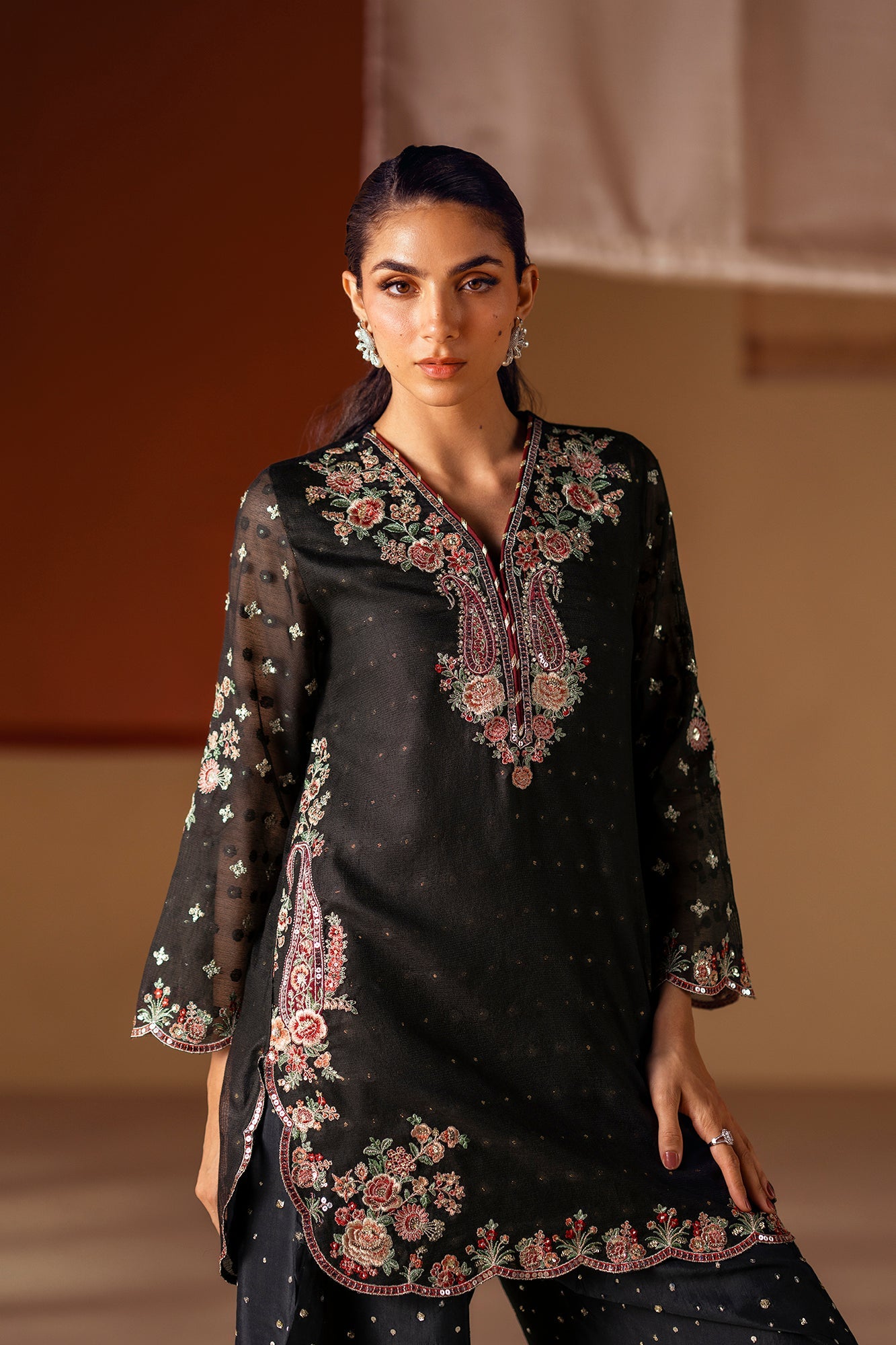 EMBROIDERED SUIT (E0832/104/902) - Image 2