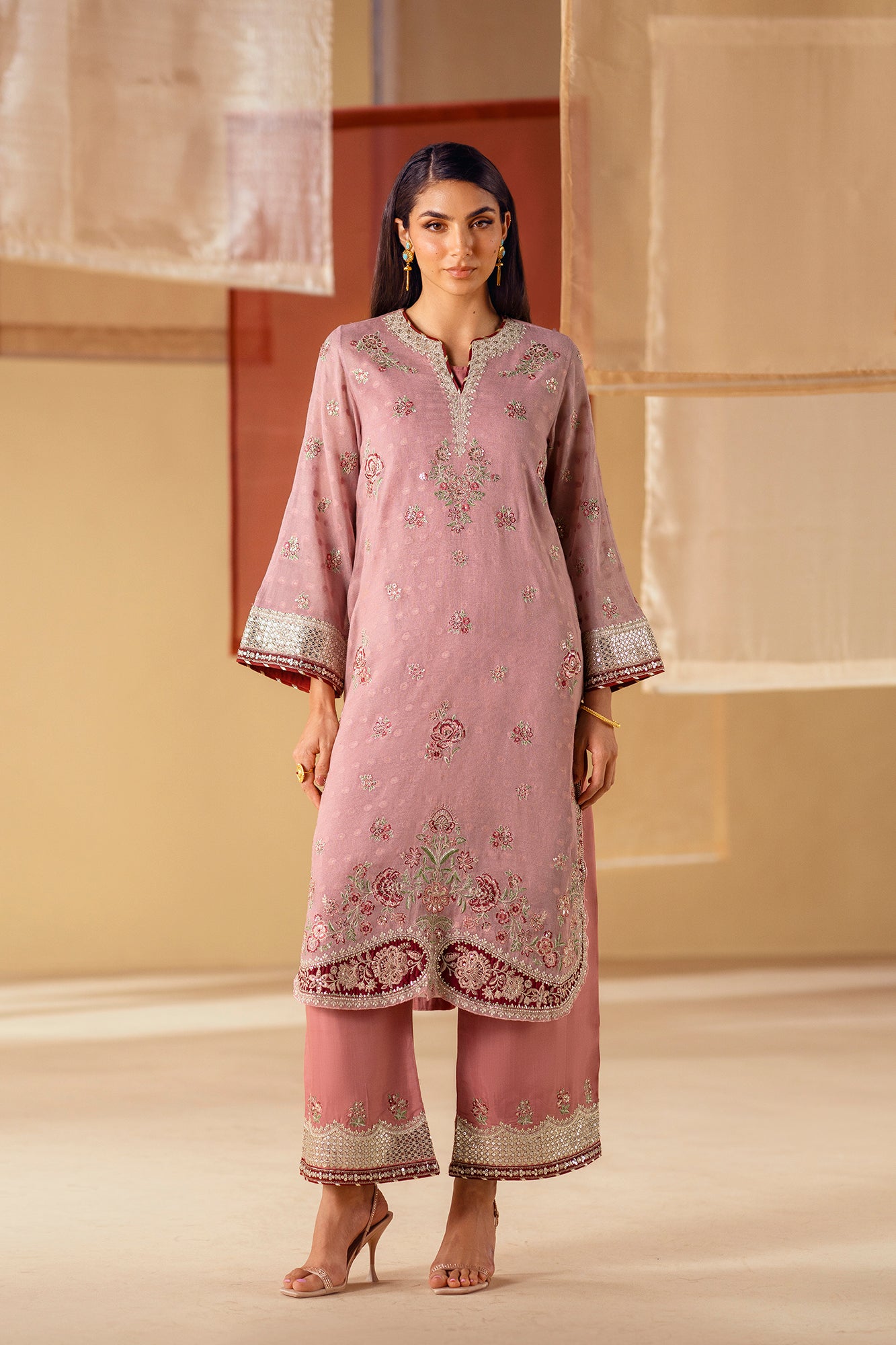 EMBROIDERED SUIT (E0834/104/326) - Image 2