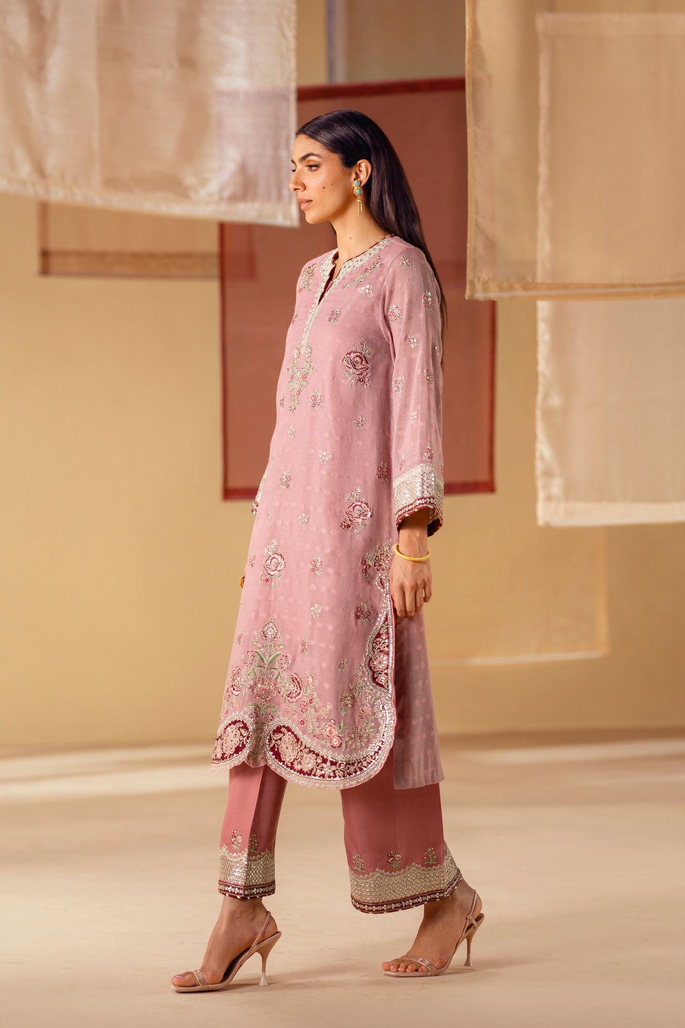 EMBROIDERED SUIT (E0834/104/326) - Image 3