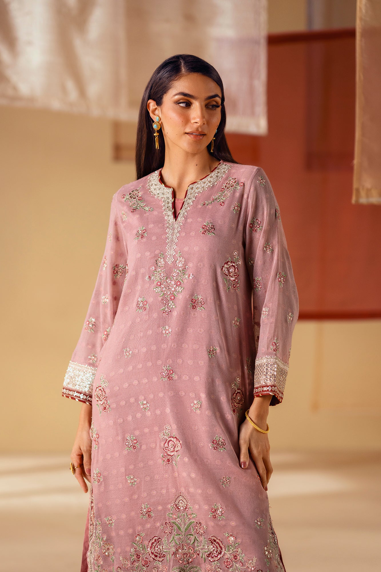 EMBROIDERED SUIT (E0834/104/326) - Image 5