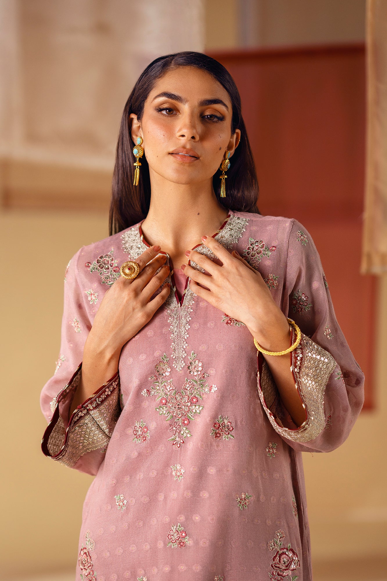 EMBROIDERED SUIT (E0834/104/326) - Image 7