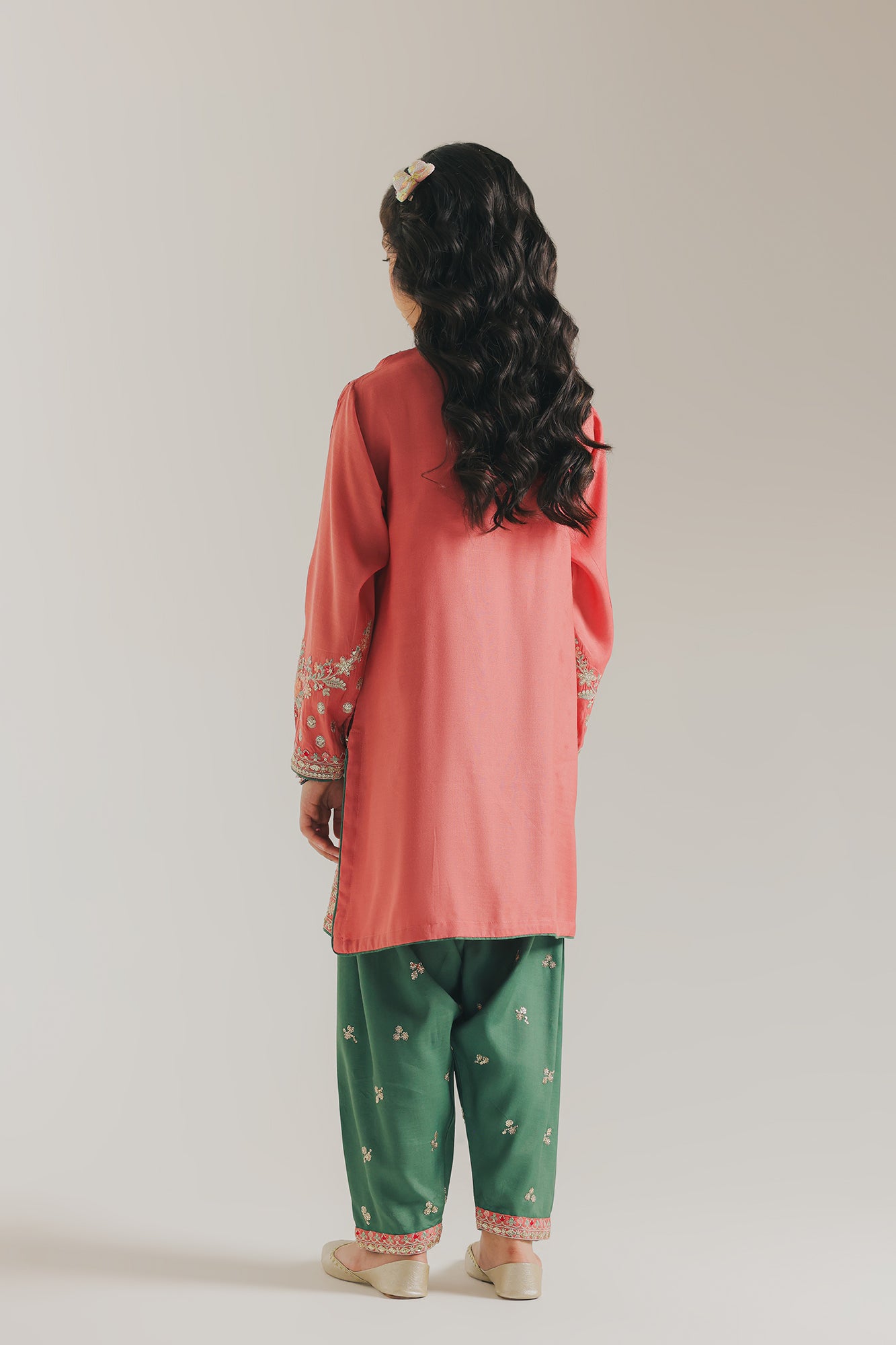 EMBROIDERED SUIT (E0838/404/313) - Image 5