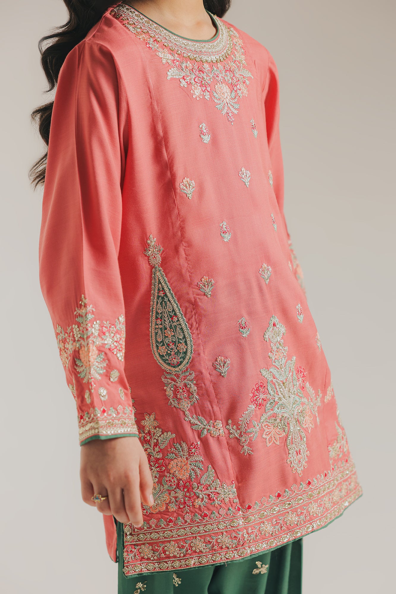 EMBROIDERED SUIT (E0838/404/313) - Image 6