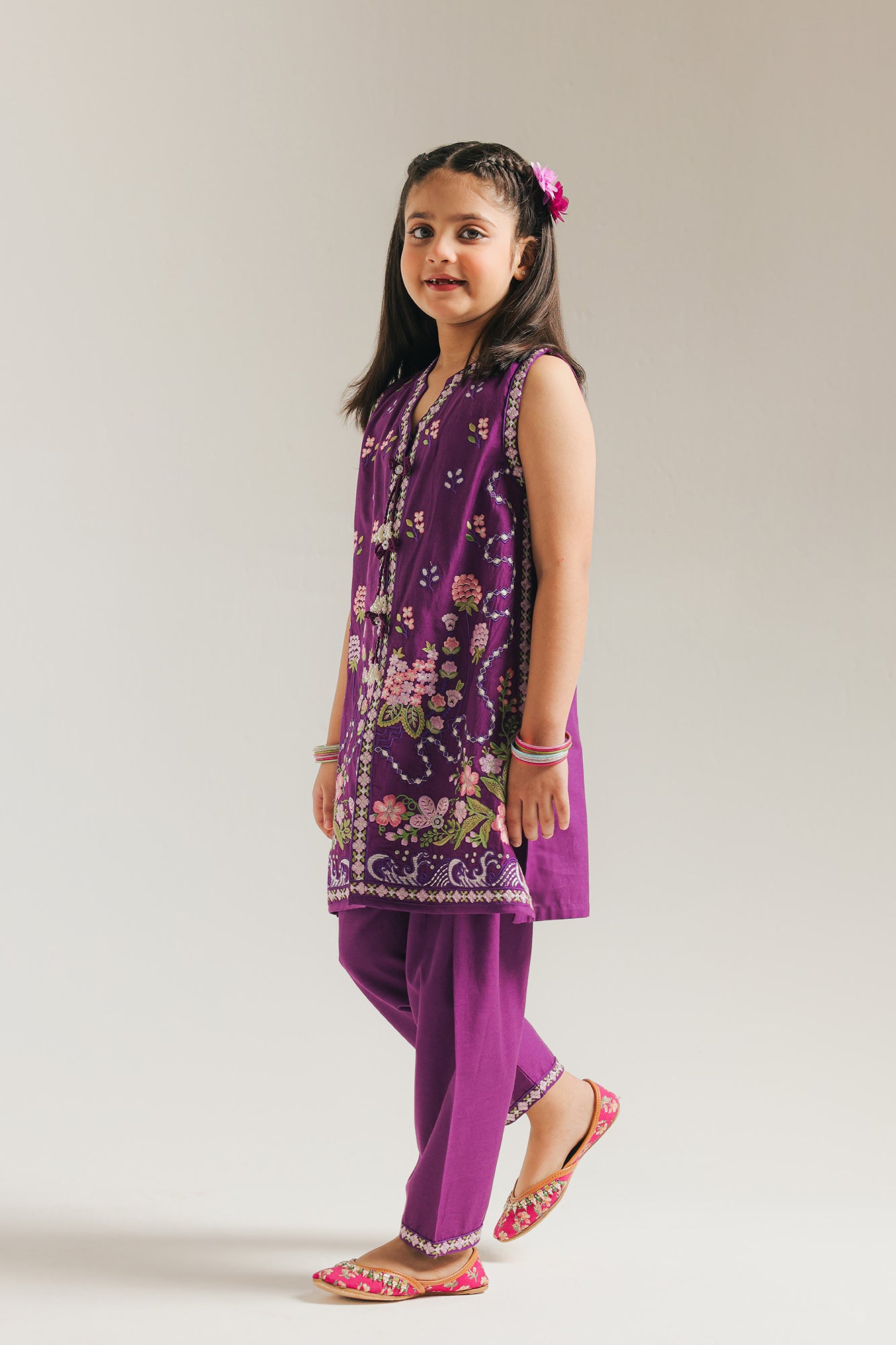 EMBROIDERED SUIT (E0847/404/520) - Image 2