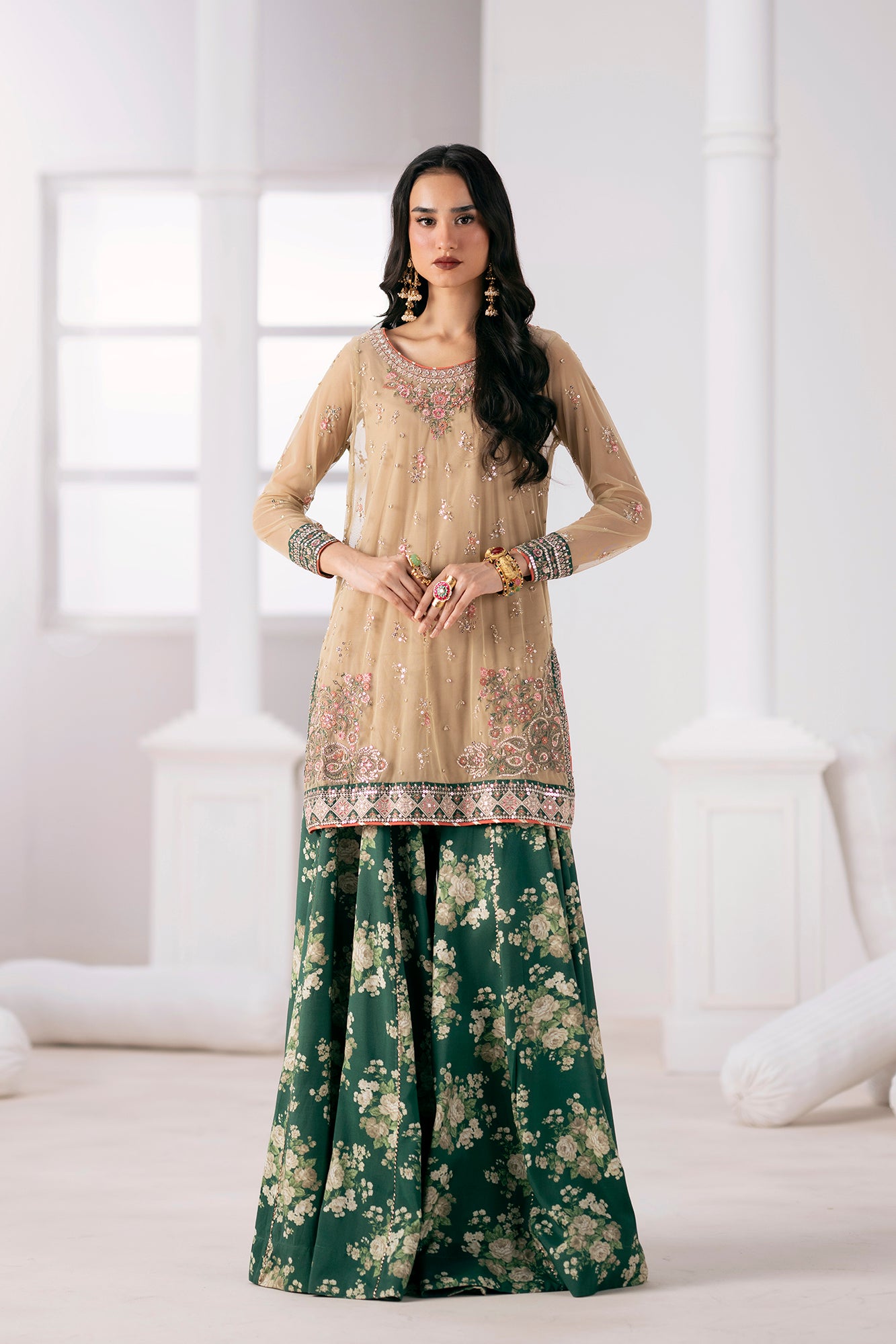 EMBROIDERED SUIT (E0853/104/007) - Image 2