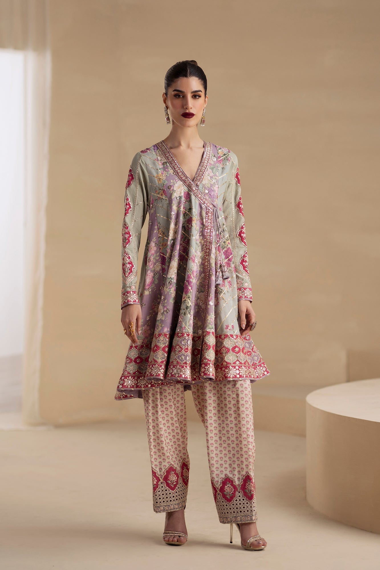 EMBROIDERED SUIT (E0913/104/718) - Image 2