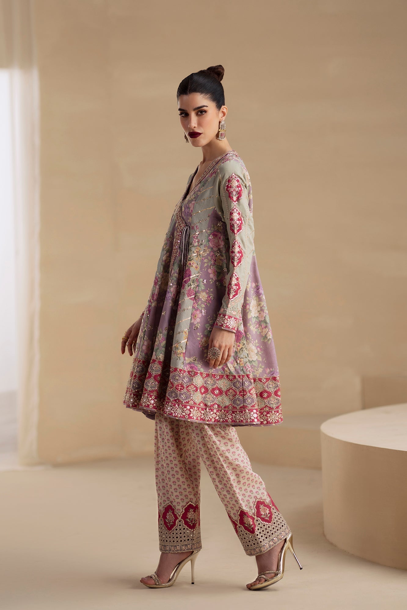 EMBROIDERED SUIT (E0913/104/718) - Image 3