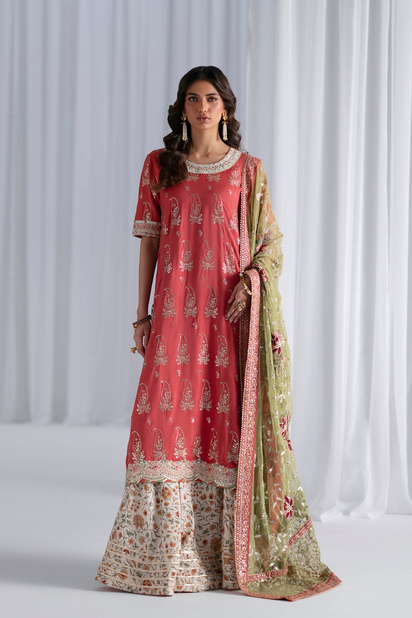 EMBROIDERED SUIT (E0925/104/313) - Image 2