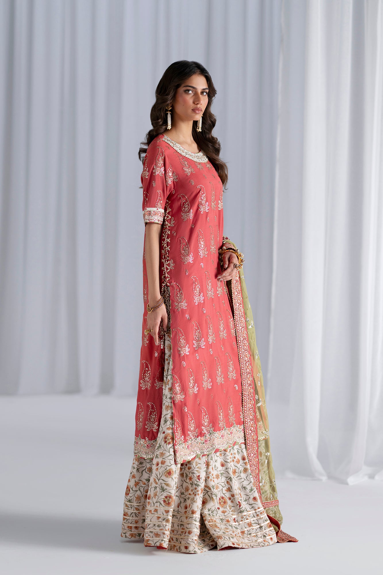EMBROIDERED SUIT (E0925/104/313) - Image 3