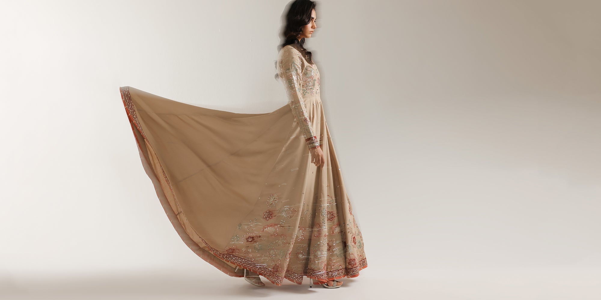 EMBROIDERED PISHWAS (E0930/104/113) - Image 5