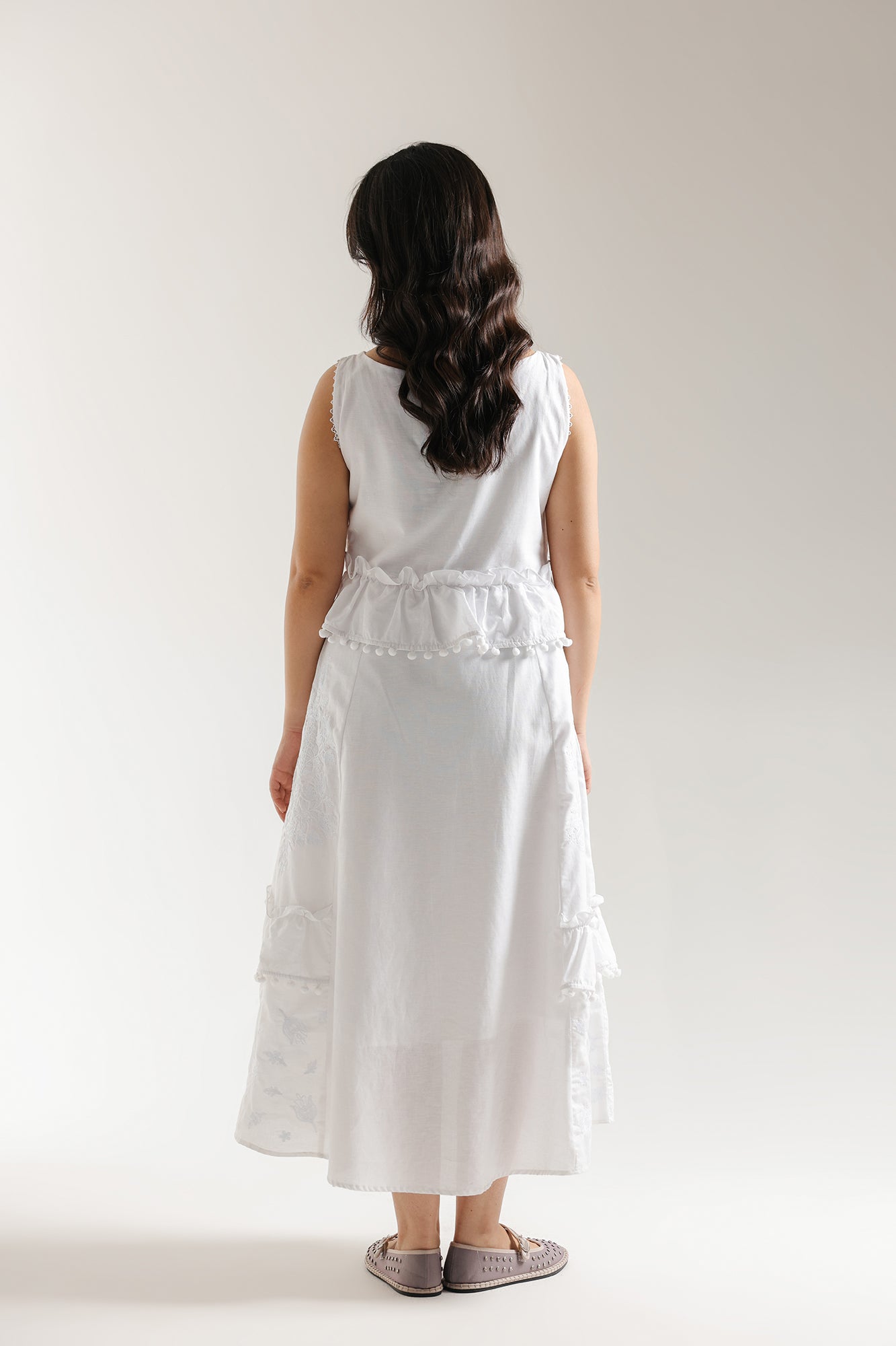EMBROIDERED DRESS (E1012/101/001) - Image 4