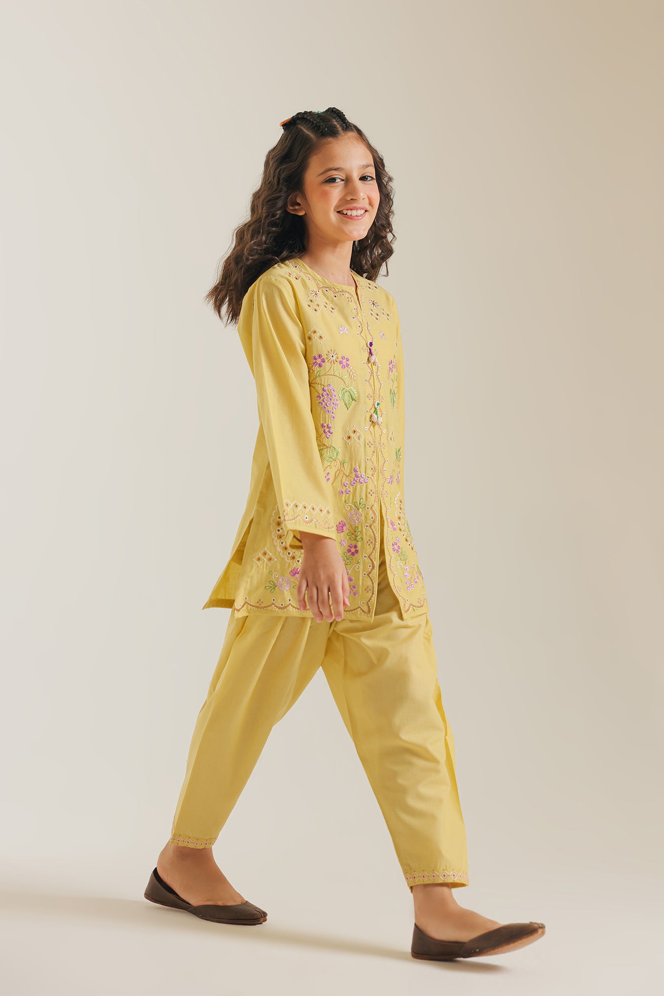 EMBROIDERED SUIT (E1042/402/110) - Image 5