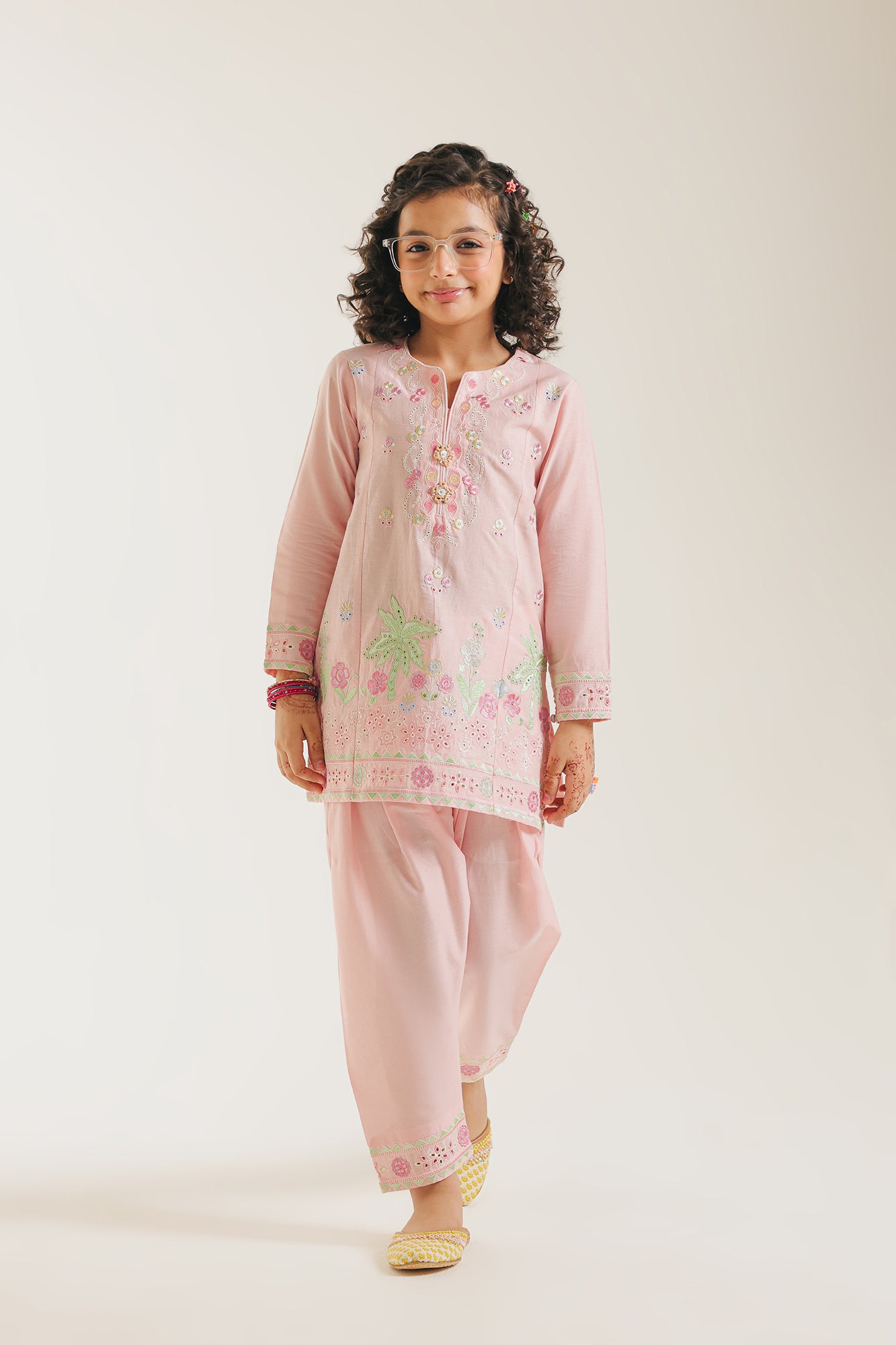 EMBROIDERED SUIT (E1044/402/315) - Image 4