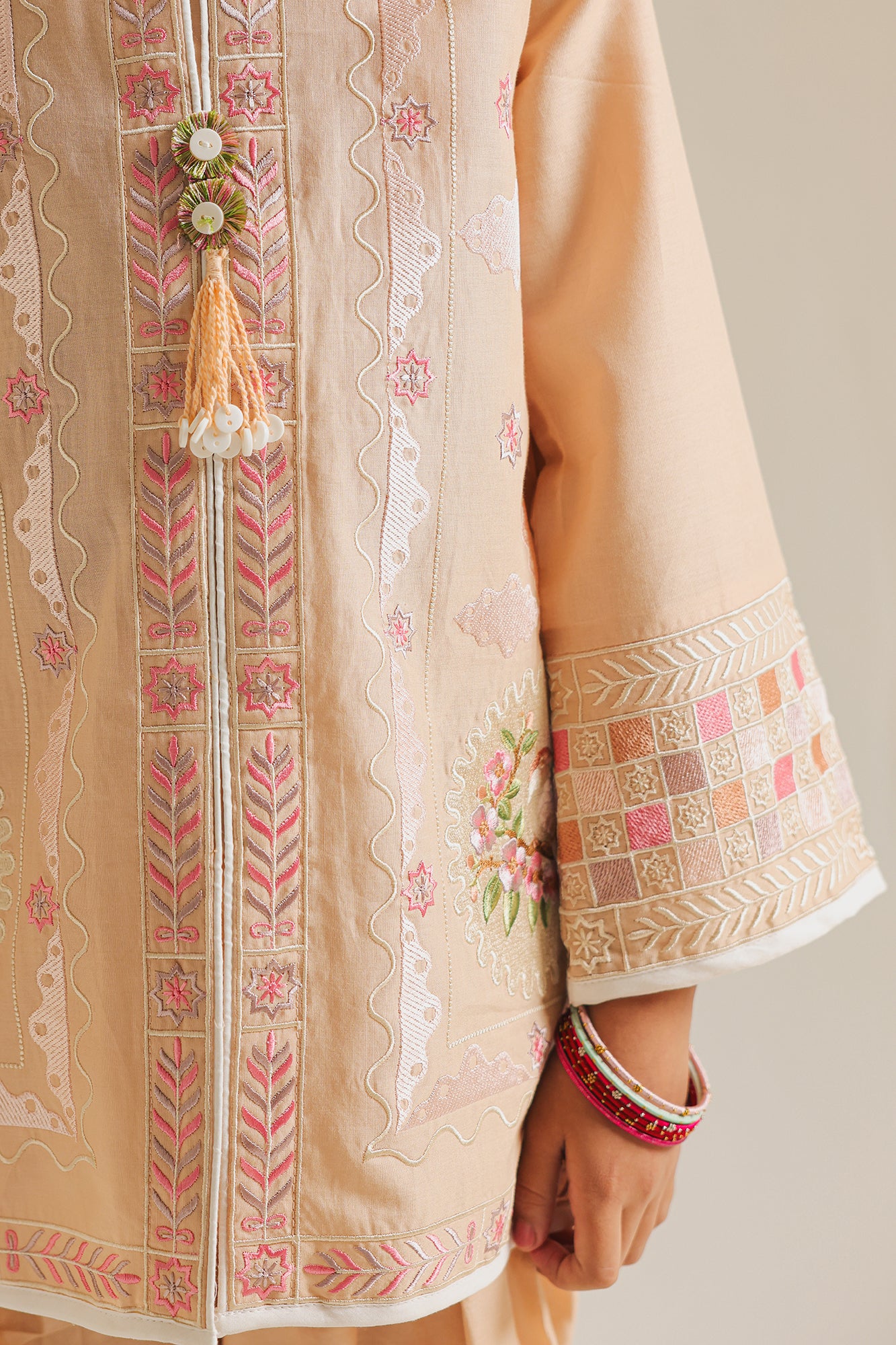 EMBROIDERED SUIT (E1052/402/808) - Image 5