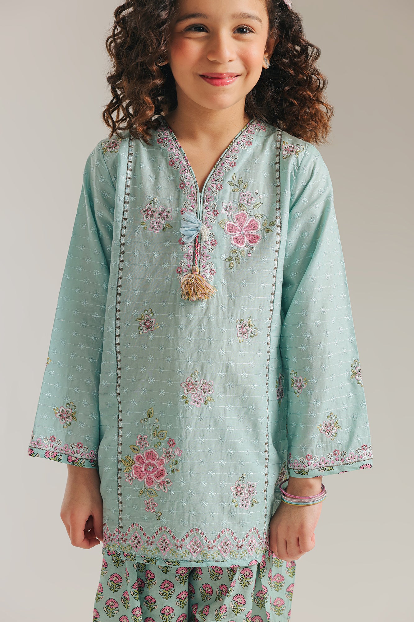 EMBROIDERED SUIT (E1055/402/719) - Image 5