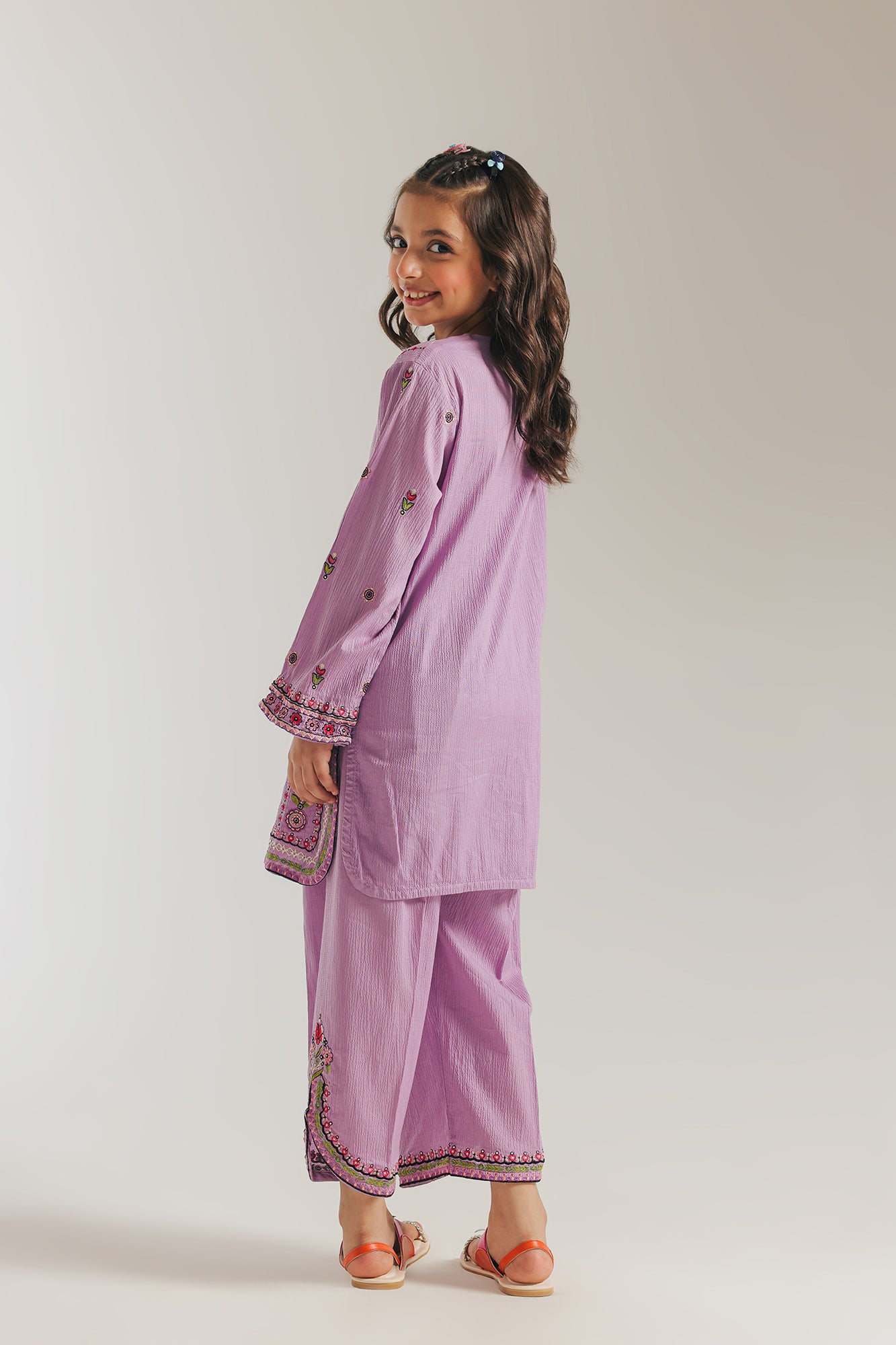 EMBROIDERED SUIT (E1072/402/513) - Image 3