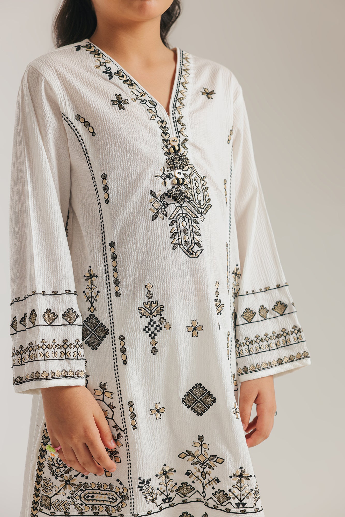 EMBROIDERED SUIT (E1073/402/003) - Image 6