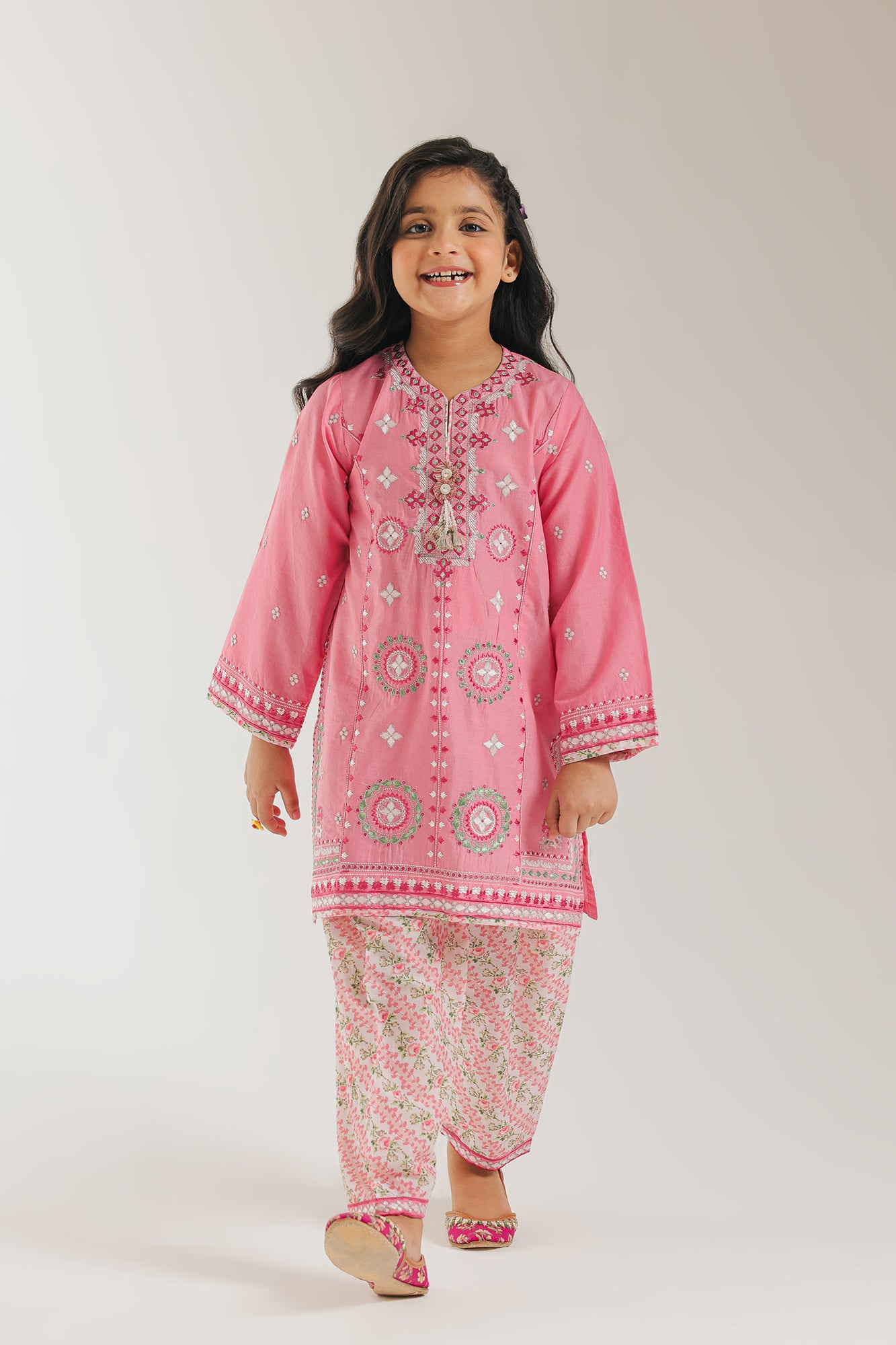 EMBROIDERED SUIT (E1199/402/426) - Image 2