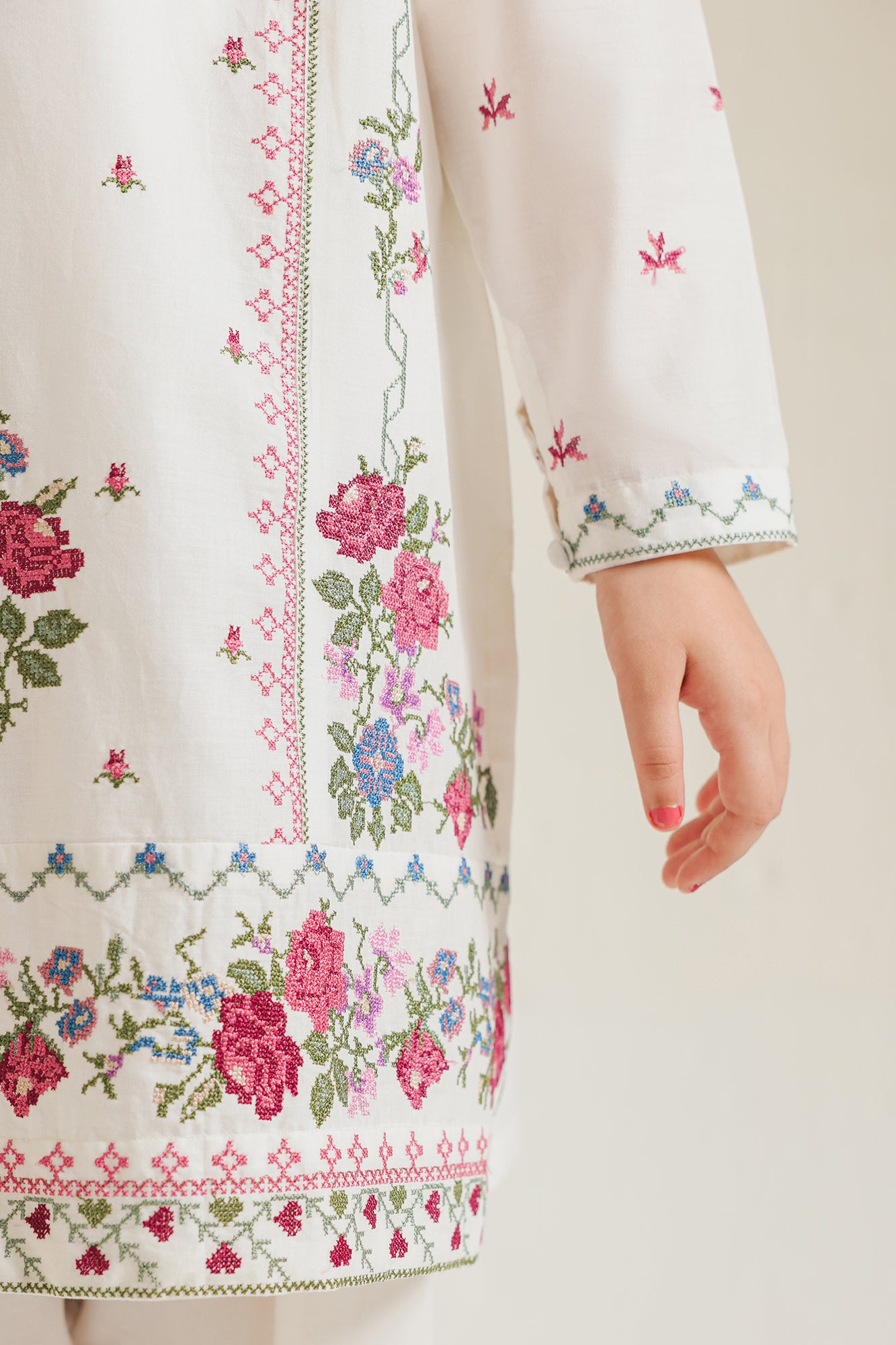 EMBROIDERED SUIT (E1205/402/003) - Image 6