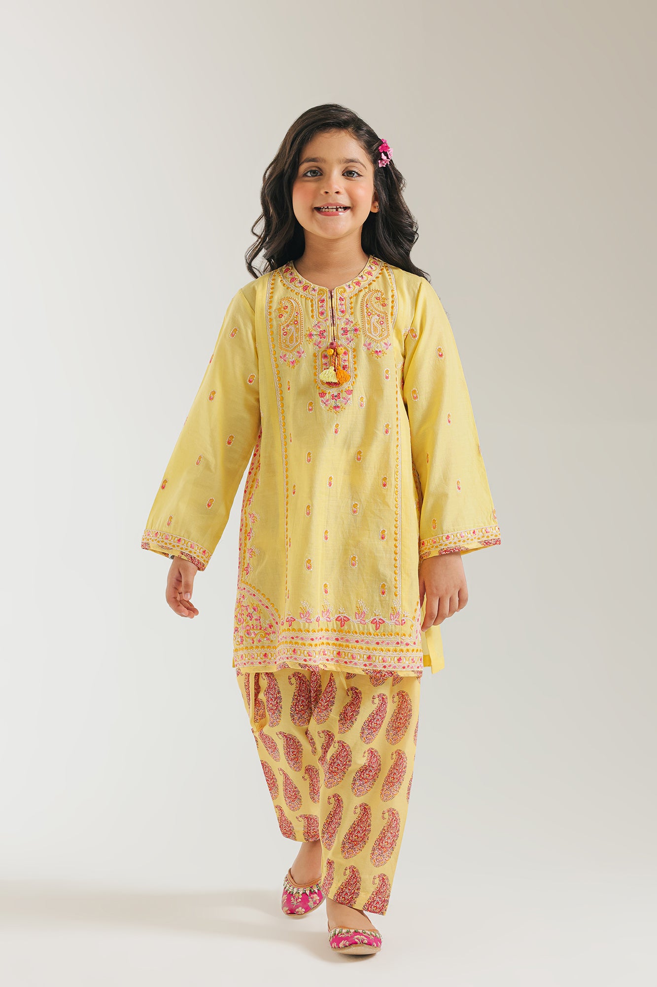 EMBROIDERED SUIT (E1232/402/129) - Image 2