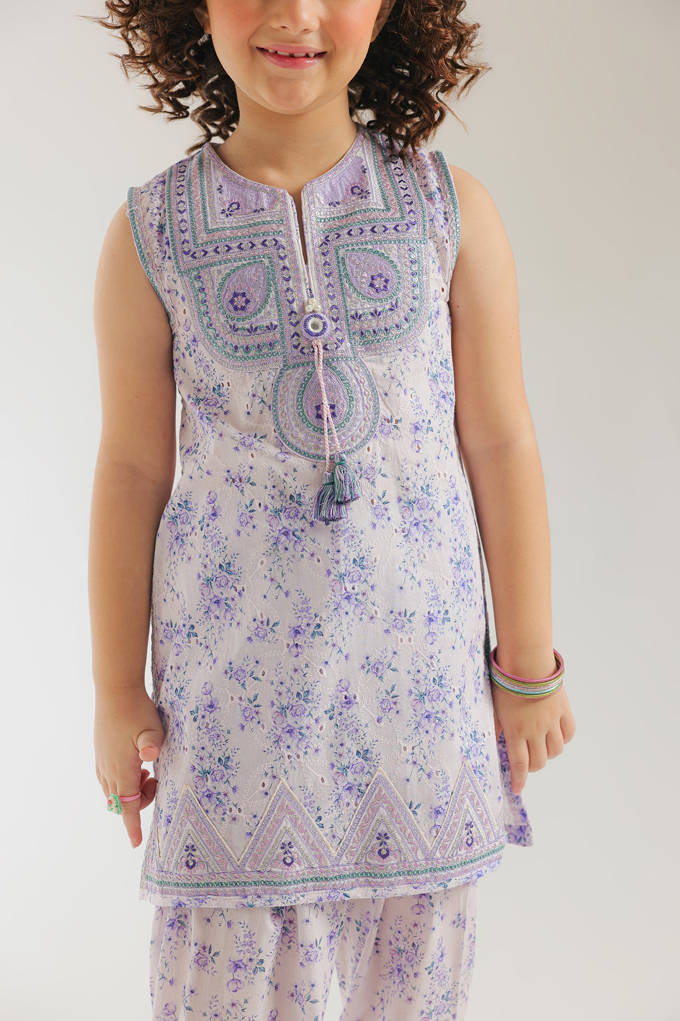 EMBROIDERED SUIT (E1238/402/002) - Image 4