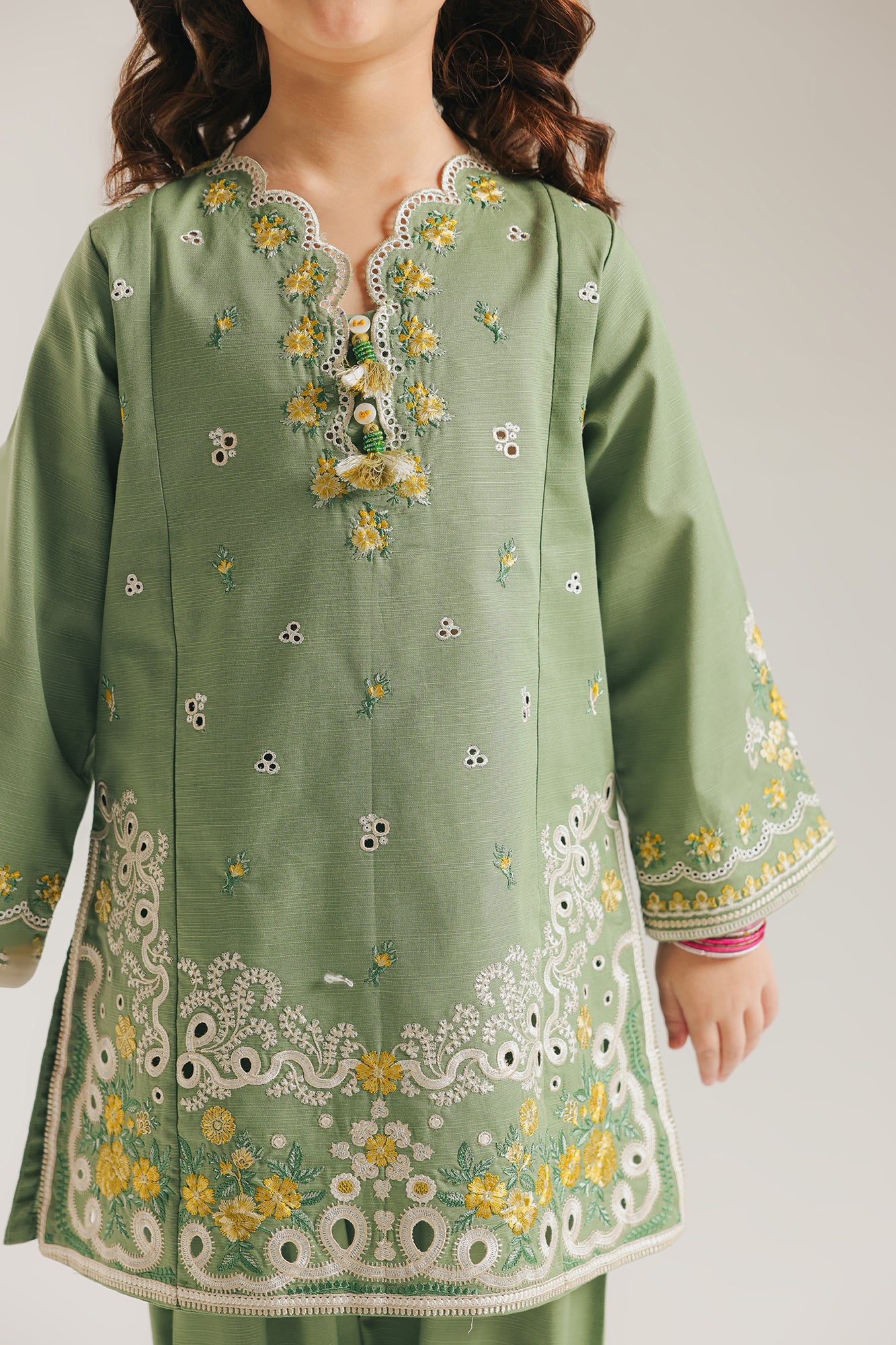EMBROIDERED SUIT (E1342/402/127) - Image 5