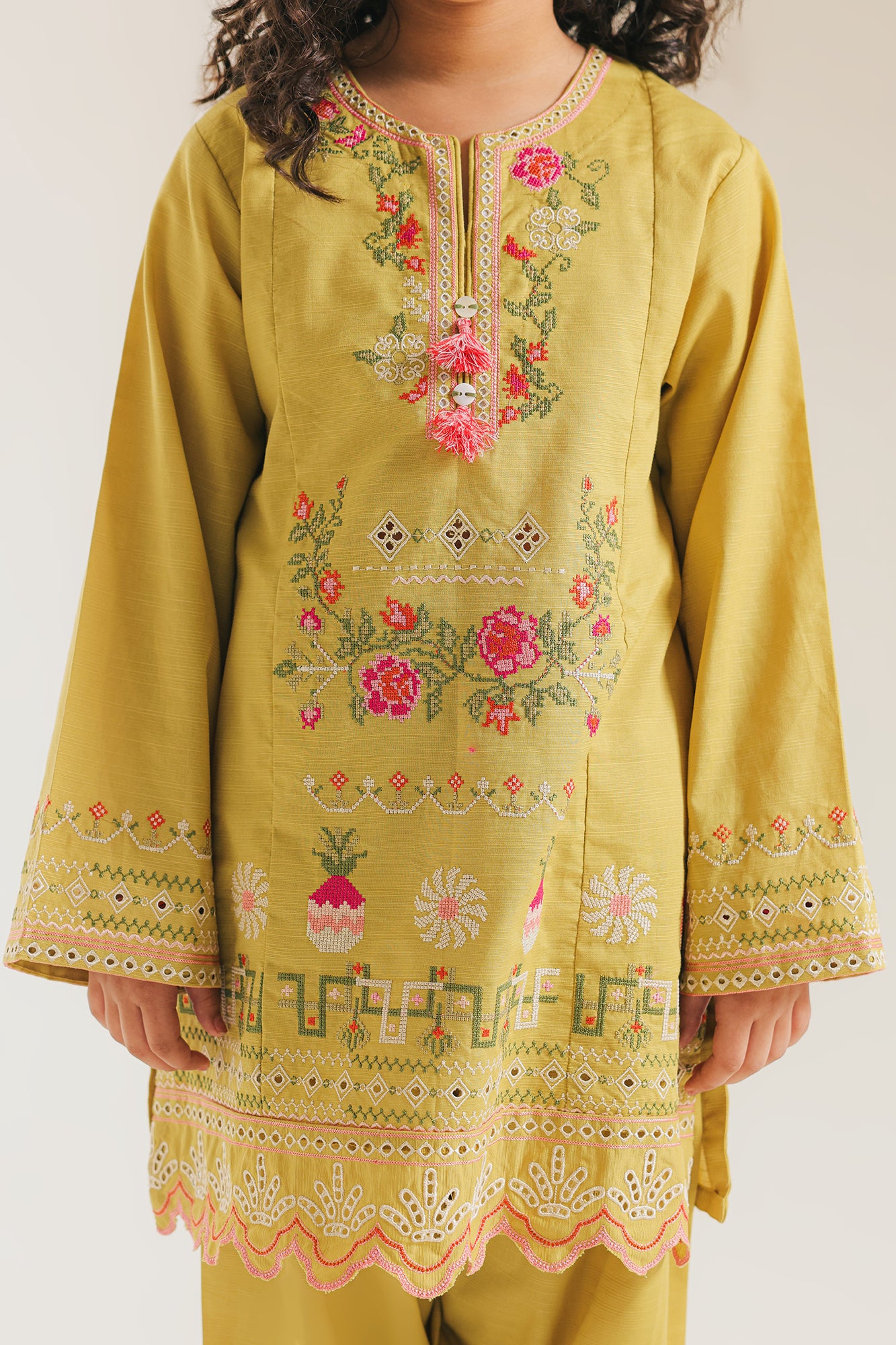EMBROIDERED SUIT (E1343/402/124) - Image 6
