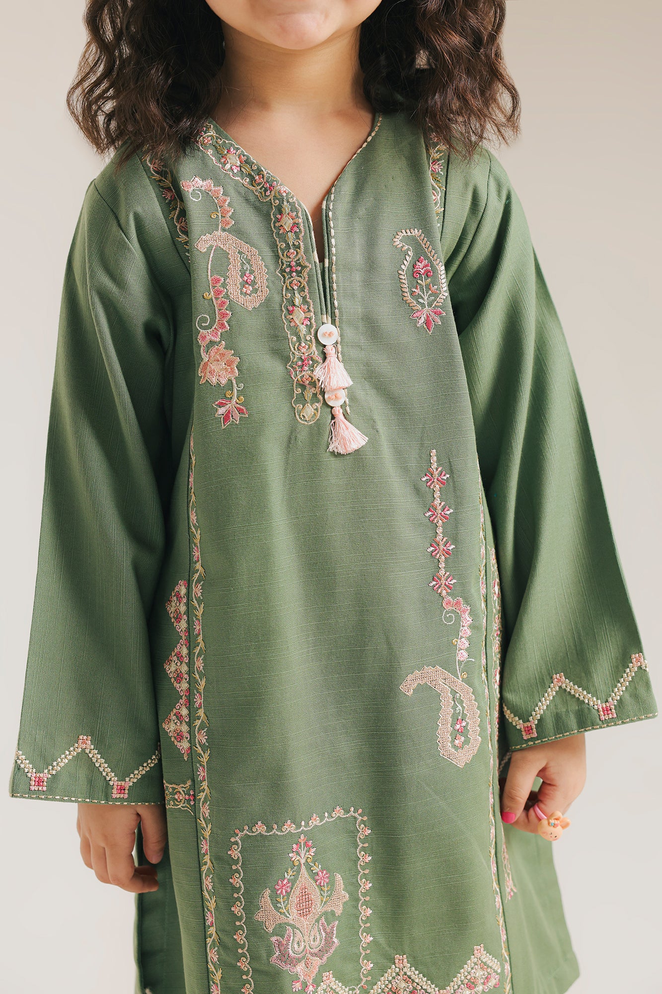 EMBROIDERED SUIT (E1370/402/718) - Image 5