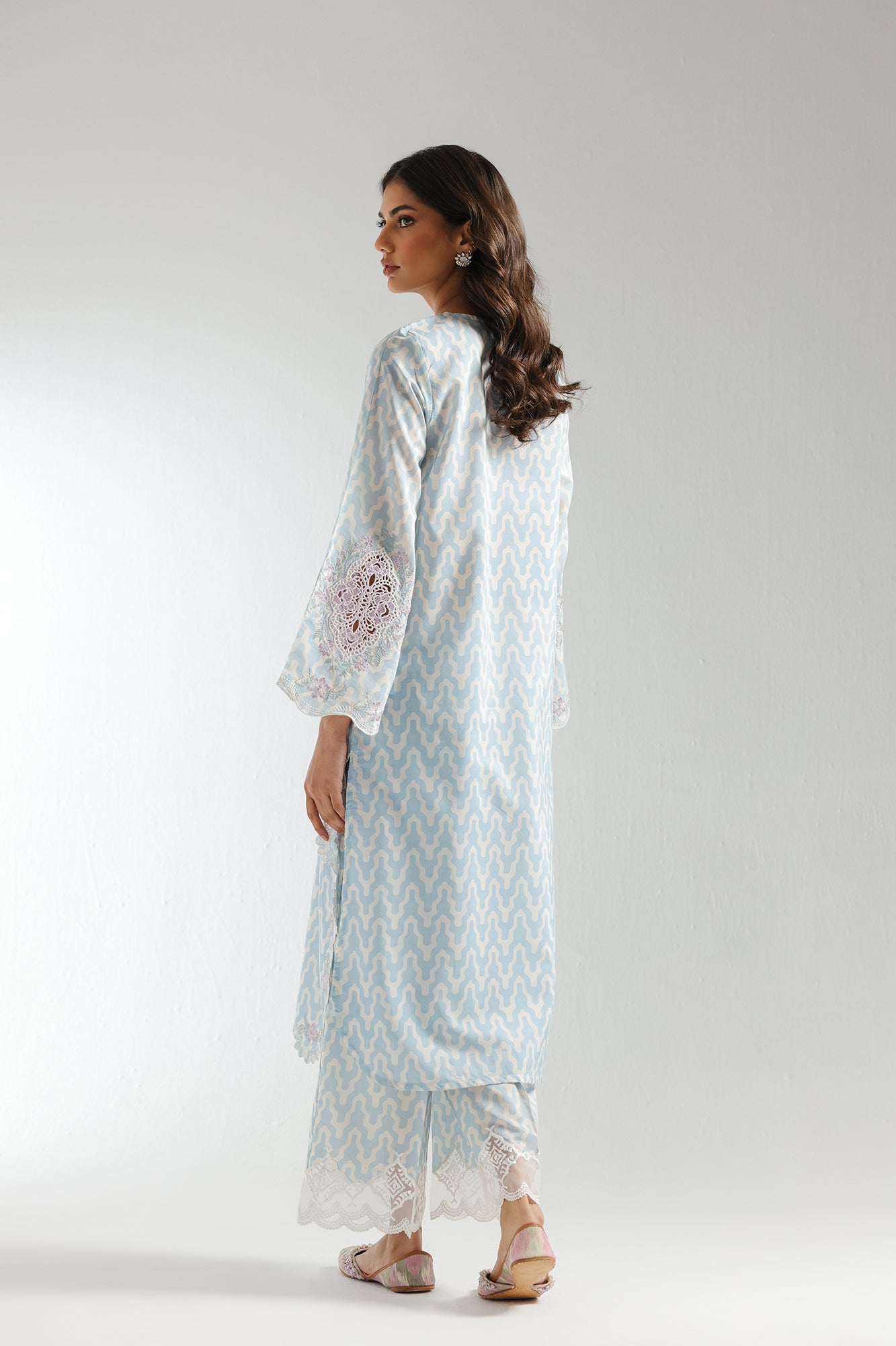 EMBROIDERED SUIT (E2942/103/633) - Image 3