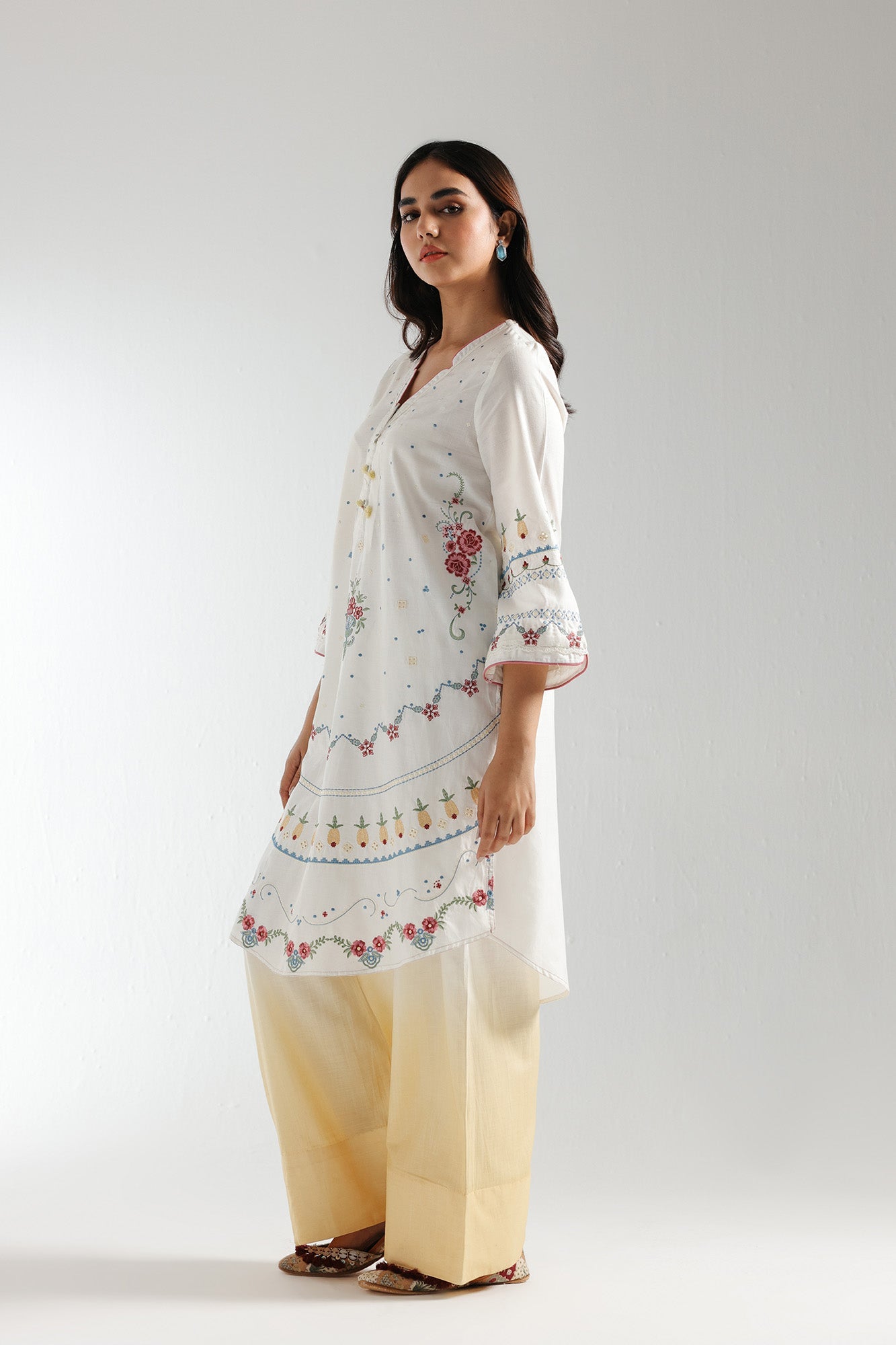 EMBROIDERED SUIT (E2976/103/003) - Image 2