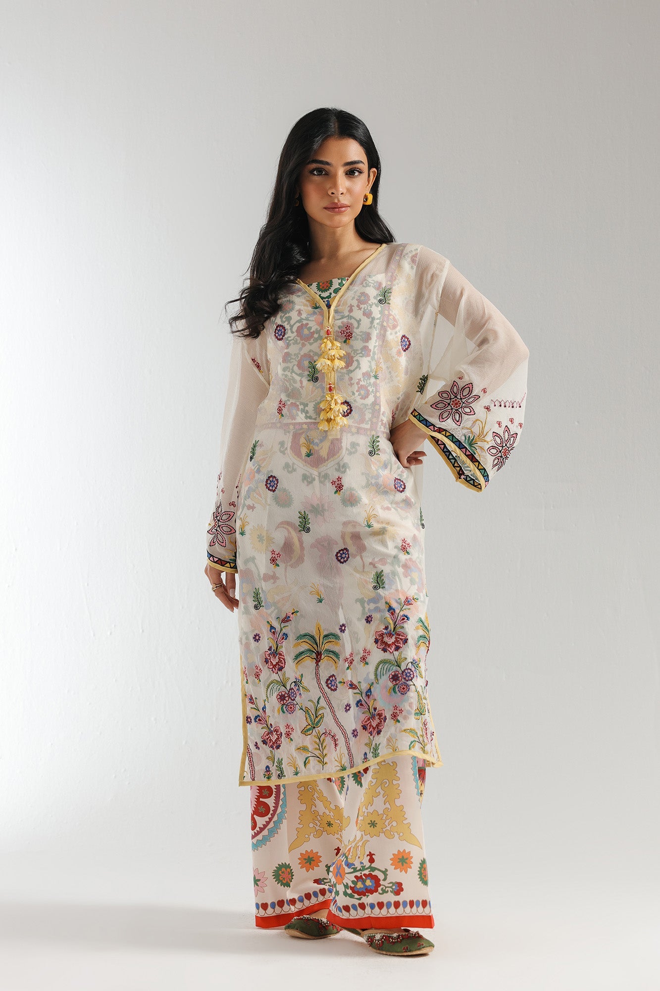 EMBROIDERED SUIT (E3011/103/002) - Image 2