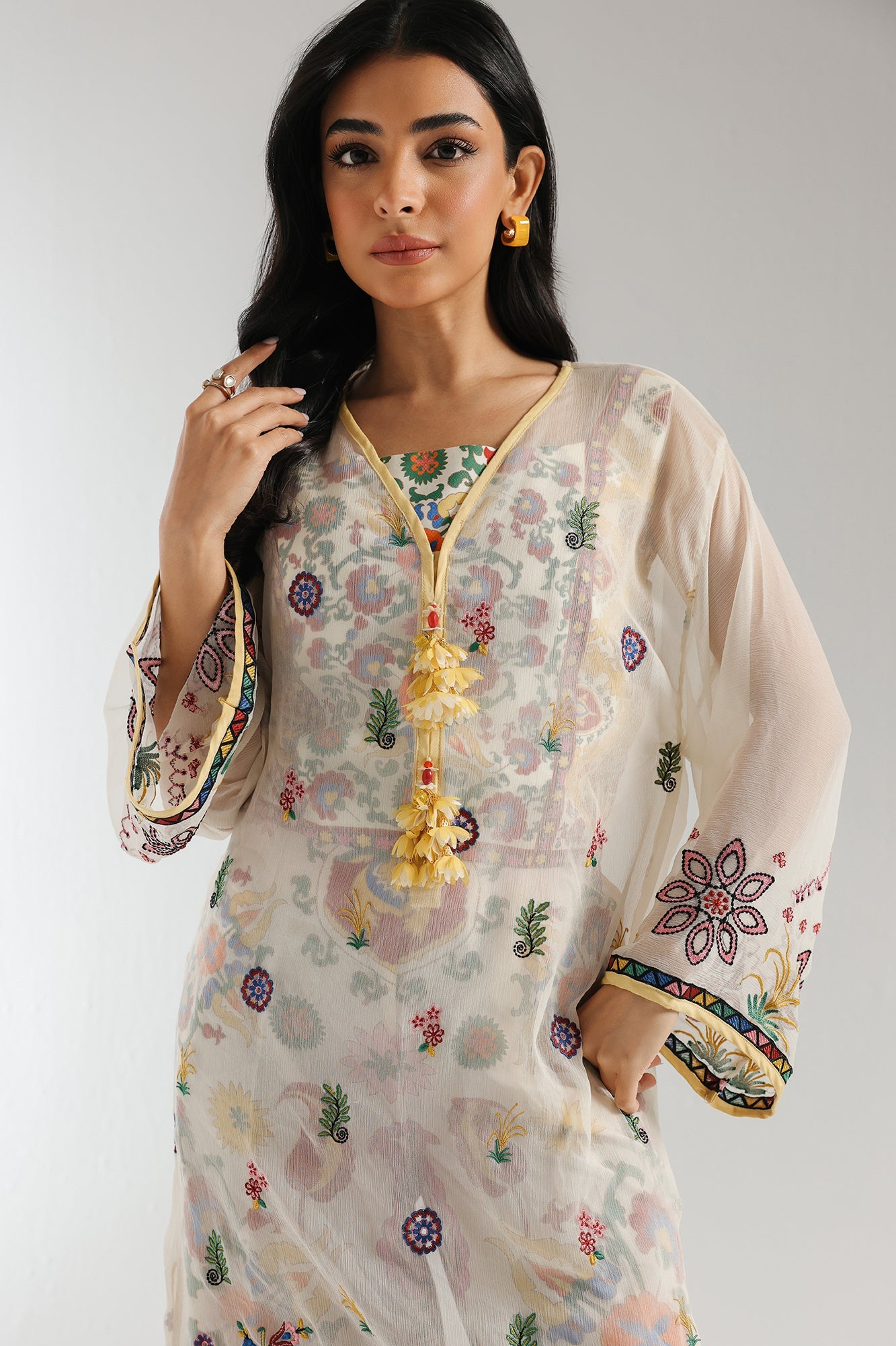 EMBROIDERED SUIT (E3011/103/002) - Image 4